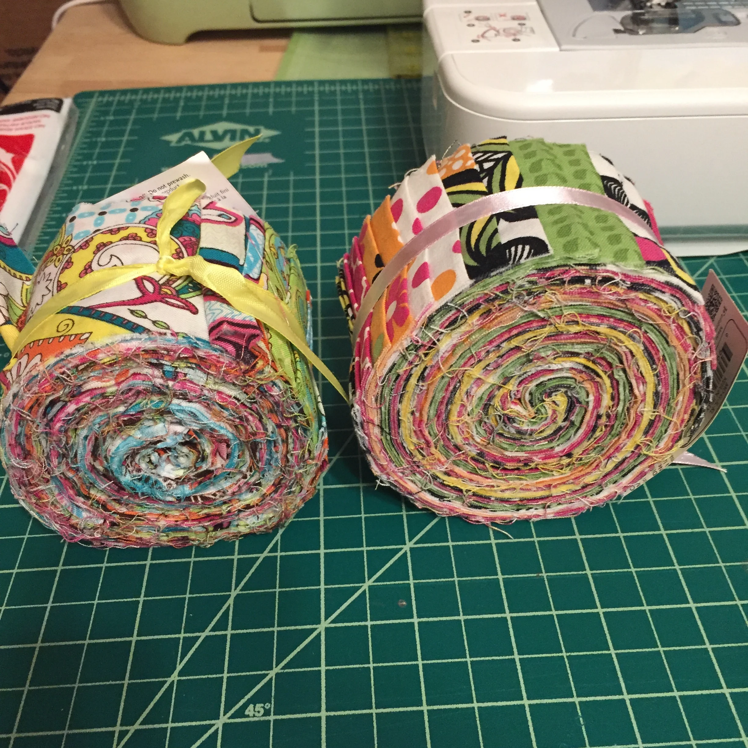 I used the roll on the left.