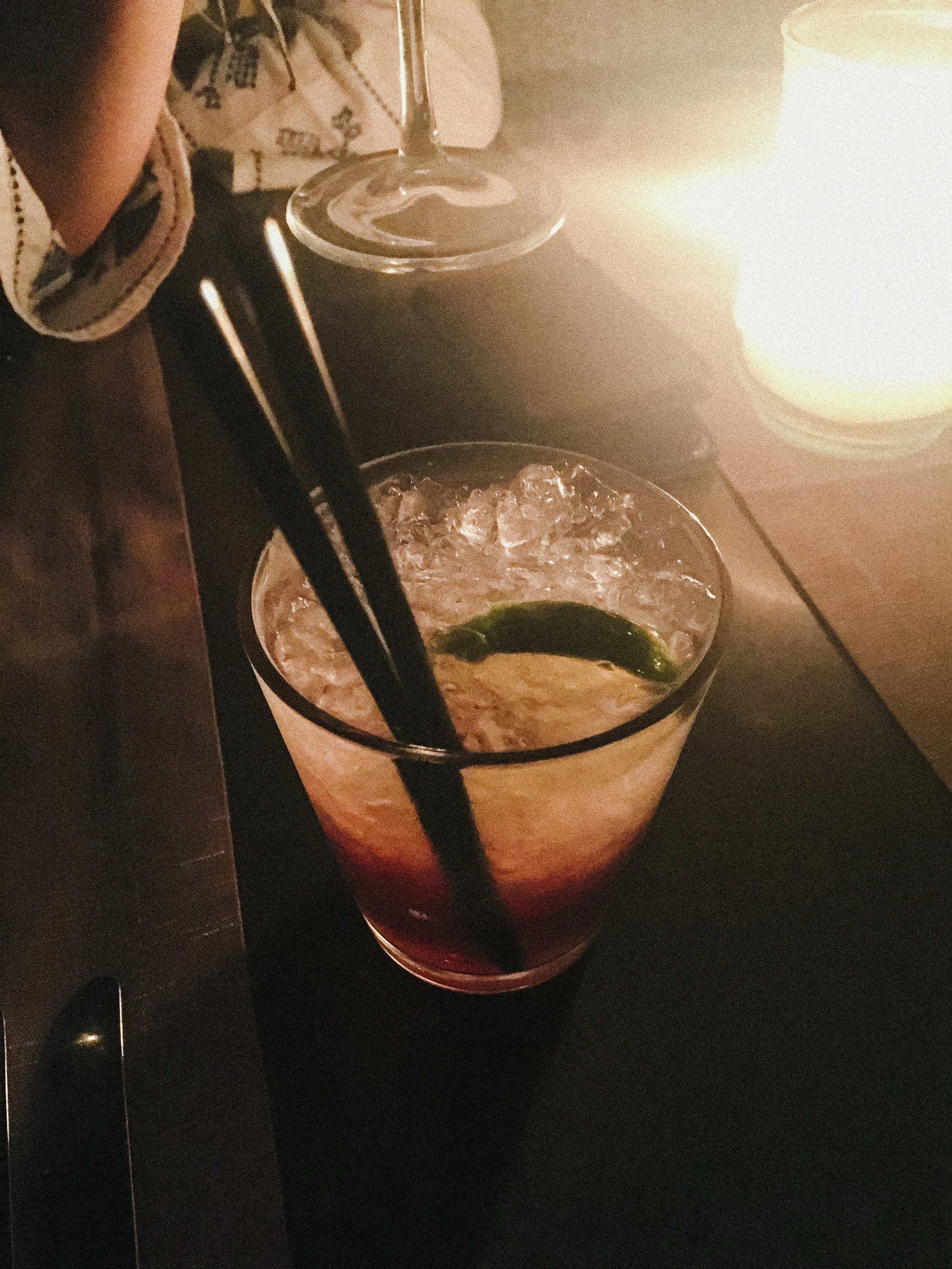 Dinner on a rooftop restaurant with great view of Acropolis - iPhone photo 