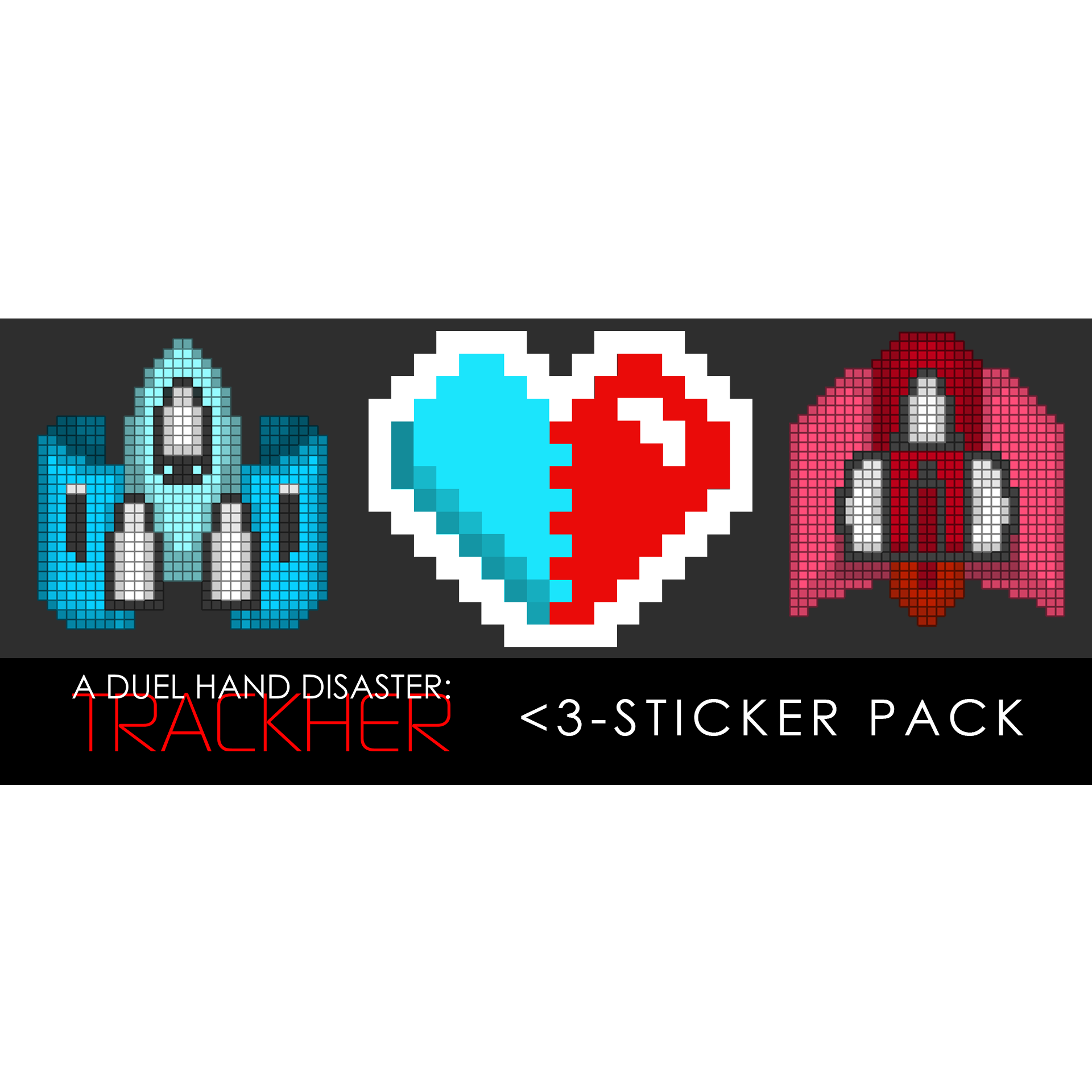 Adhd Trackher 3 Sticker Pack Ask An Enemy Studios