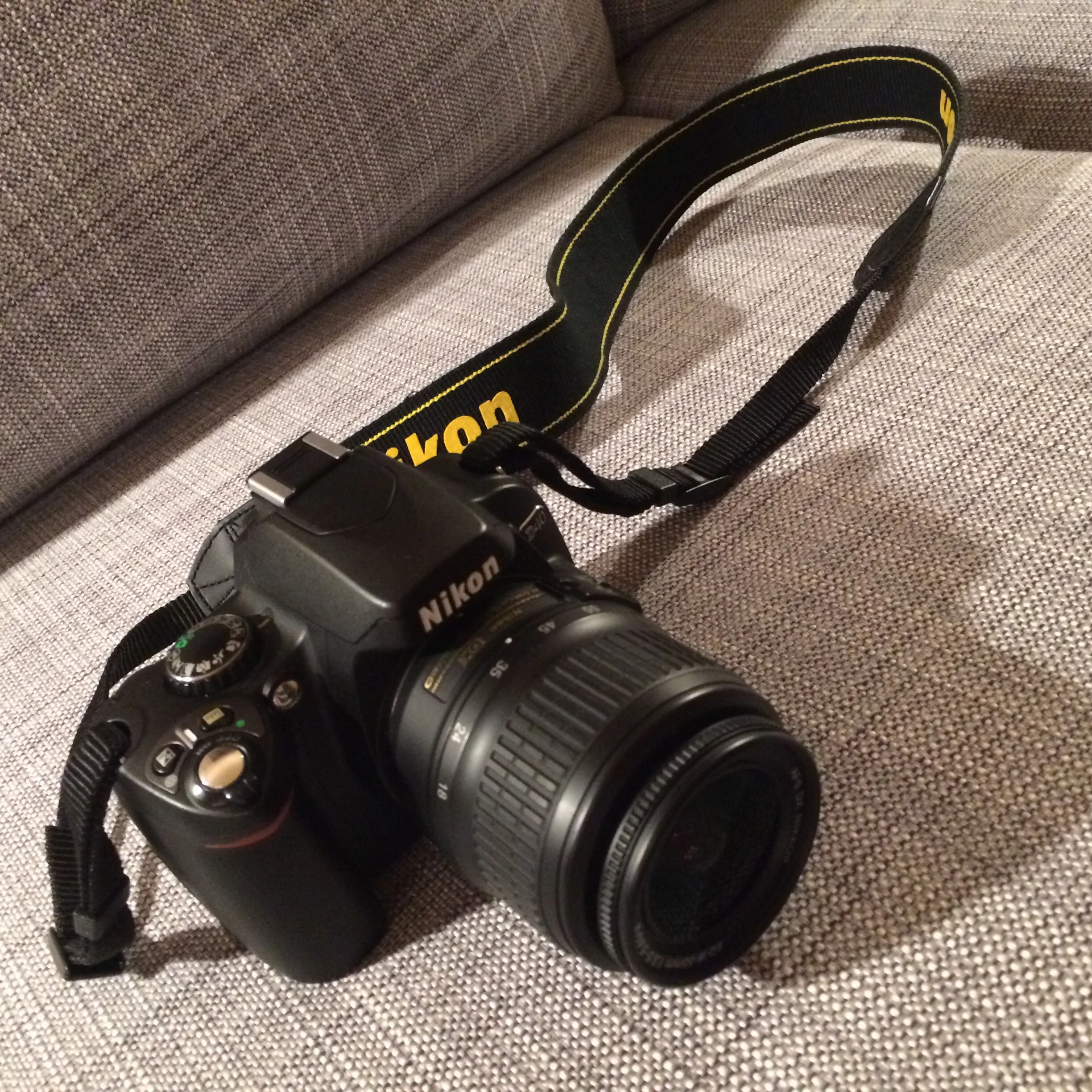 My friend, the D40.