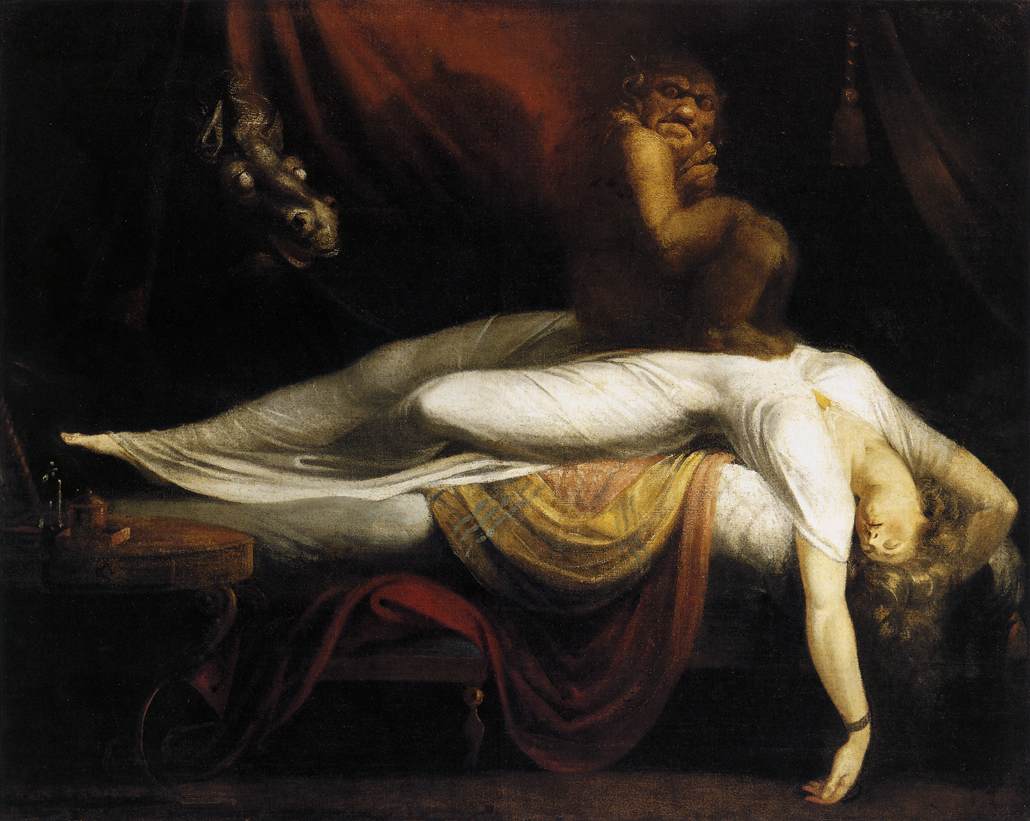 " The Nightmare " by Henry Fuseli, 1781