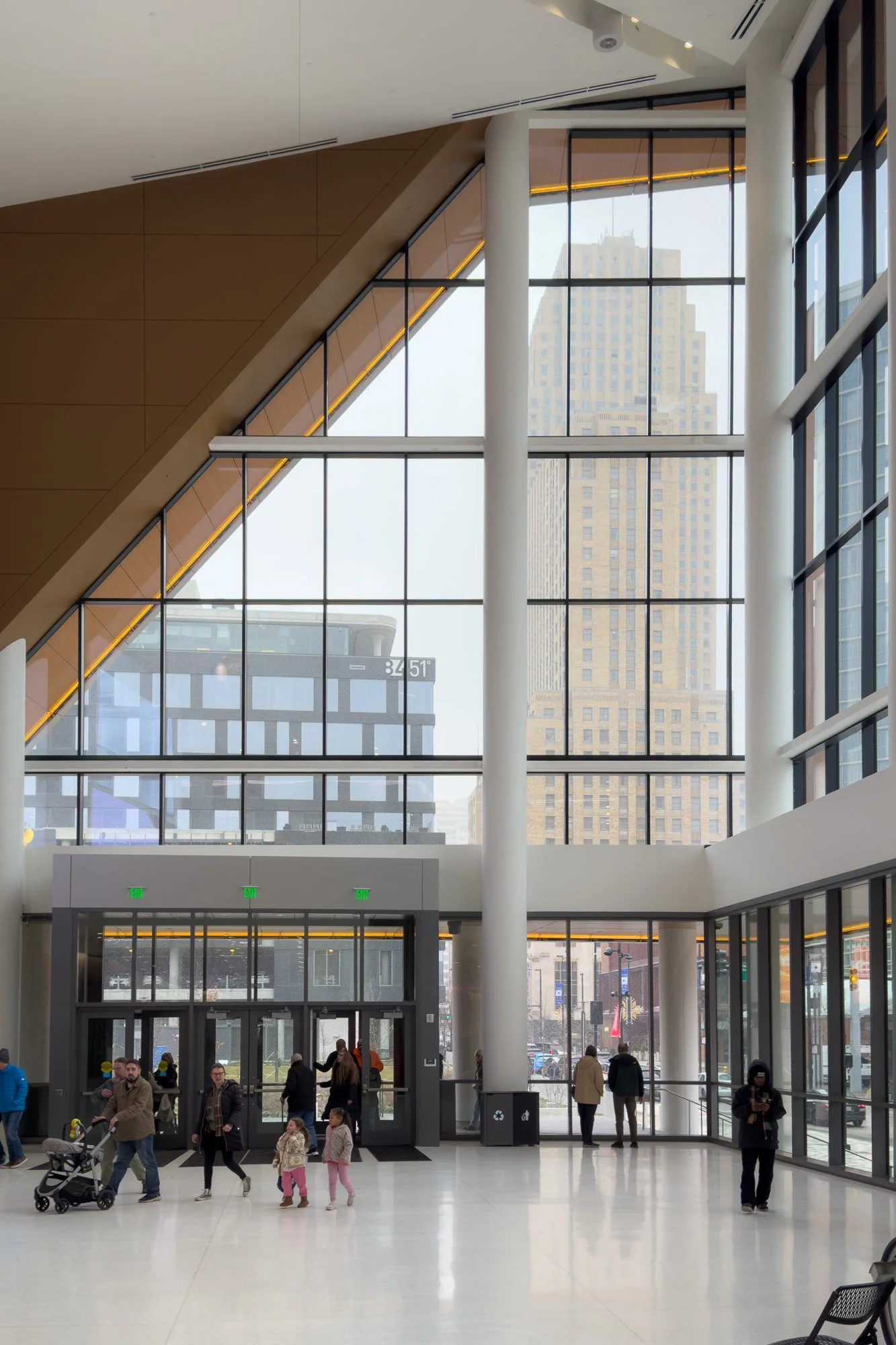  First Financial Center    We went to the Home and Garden Show today to look at several contractors we might want to work on our house this summer. While Ashley was excited to look at the booths, I was mainly interested in seeing how the new conventi