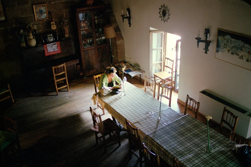 Reading in the Monastery Attic, Grañon, Spain