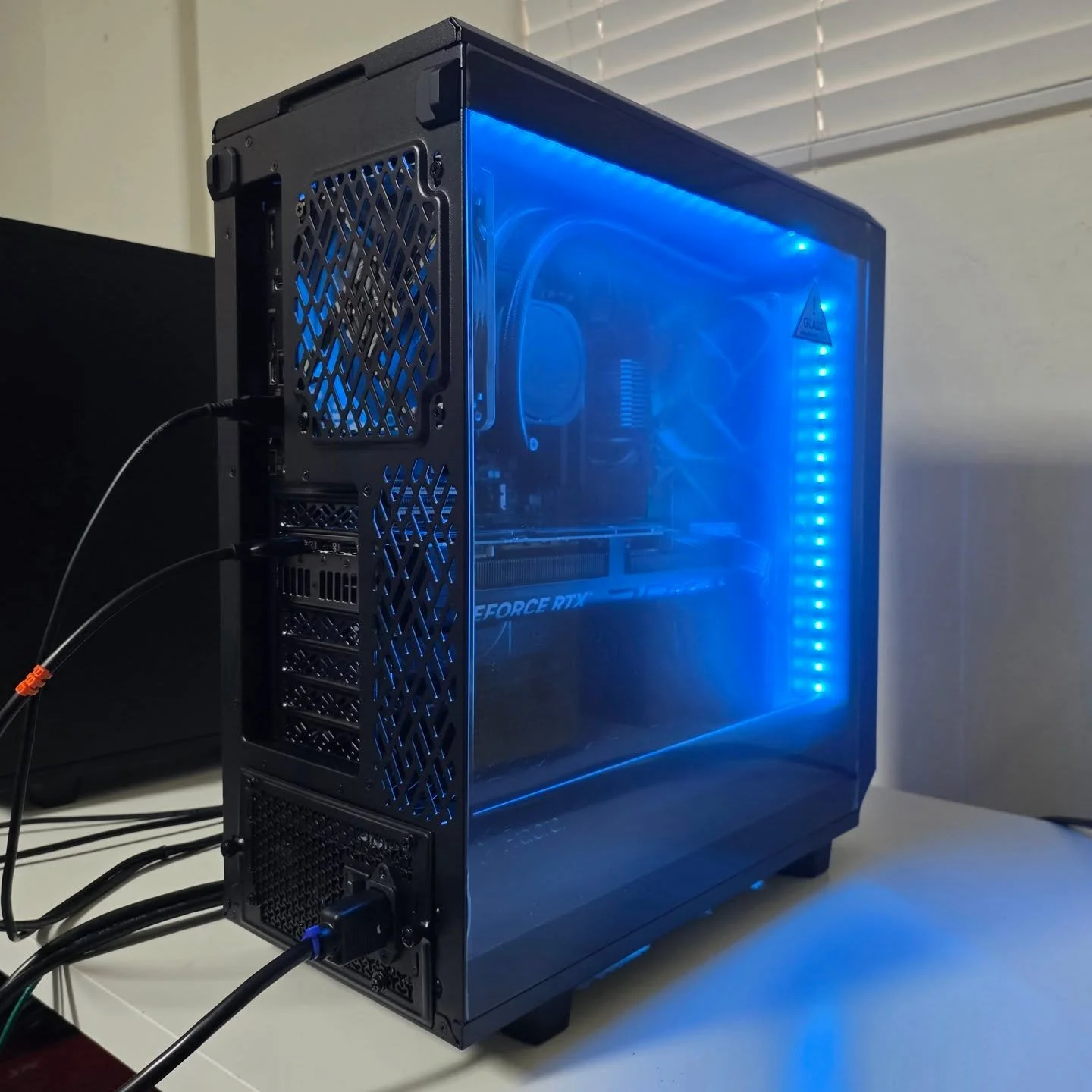 RGB happens.

With workstations, I don&rsquo;t often get requests for RGB, sometimes I&rsquo;m even asked for metal side panels instead. That said, with Windows now supporting native RGB control, basic lighting has become very feasible for a professi