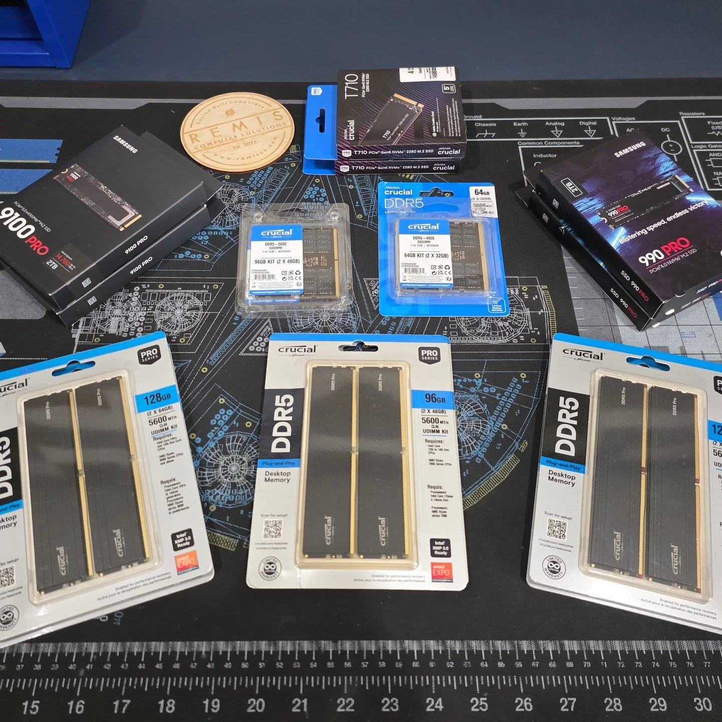 Computer Hardware Pricing Update (4/15/26)

We&rsquo;re continuing to see price increases across RAM, NVME storage, and video cards caused by data center/Ai demand. Other parts are relatively stable for now.

From what I&rsquo;m seeing across supplie