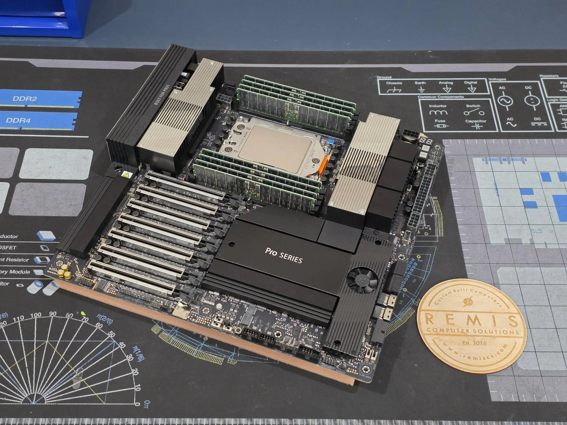 Happy Friday everyone!

Taking a minute to appreciate how far high end desktops (HEDT) workstations have come while working on this AMD Threadripper Pro build. This system is headed out for on-site point cloud processing, serious work that demands se