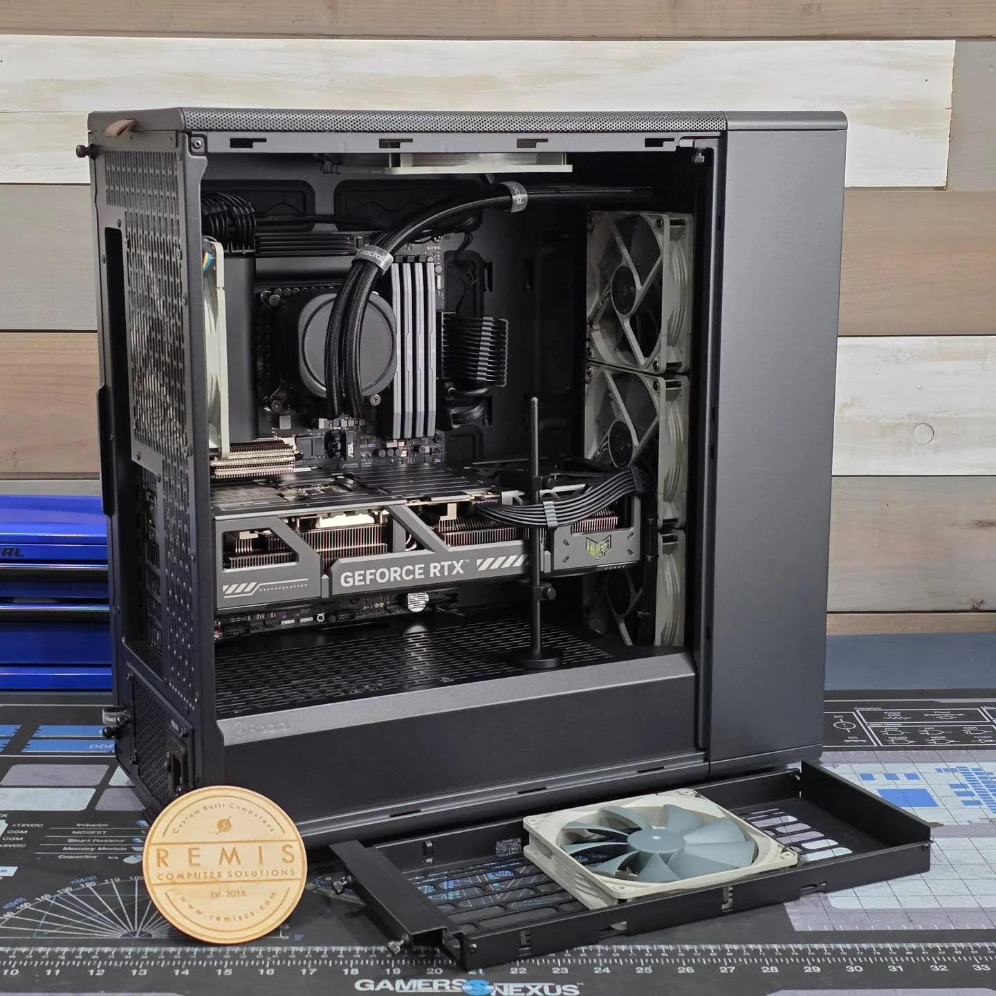 Shipped this little monster to Texas yesterday for one of my largest customers! One of the very few with over 100 systems (mixed laptops and desktops).

Highlights:
Ultra 9 285K
RTX 5090 32GB
192GB DDR5 @ 6000 MT/s
2TB + 2TB NVMe storage

Don&rsquo;t