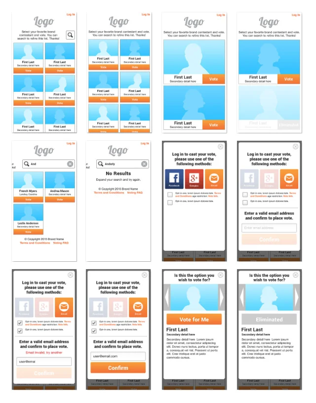 Standard Vote : UI/UX
