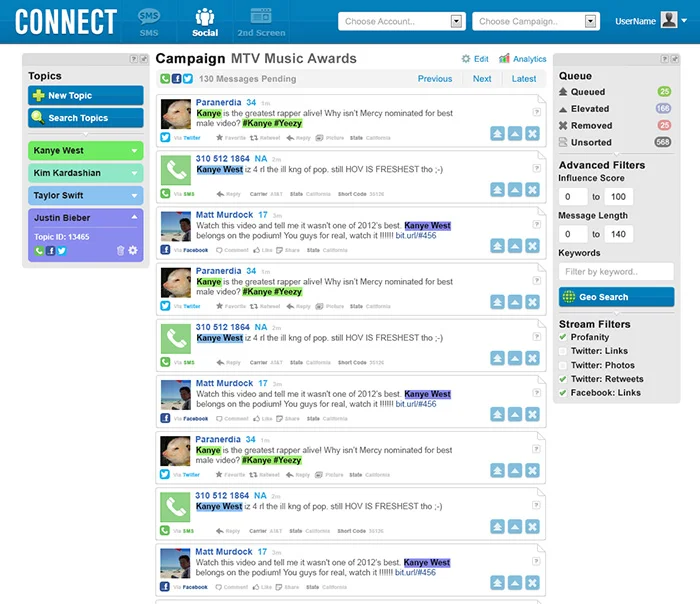 Connect Moderation