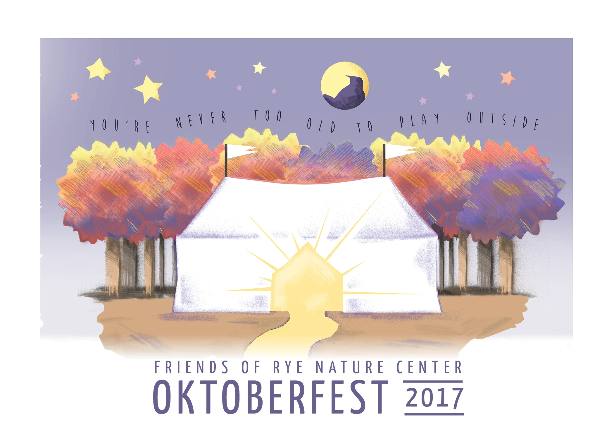 Client: Friends of Rye Nature Center Job: This year's invitation for Rye Nature Center's annual Oktoberfest event. 