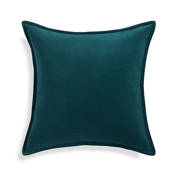 Brenner Teal Blue Pillow $44.95