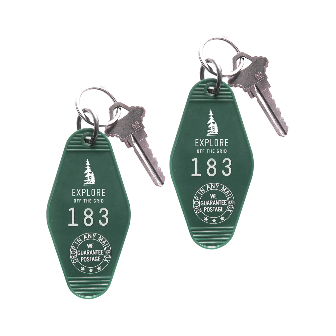 Explore Off The Grid Key Ring $8