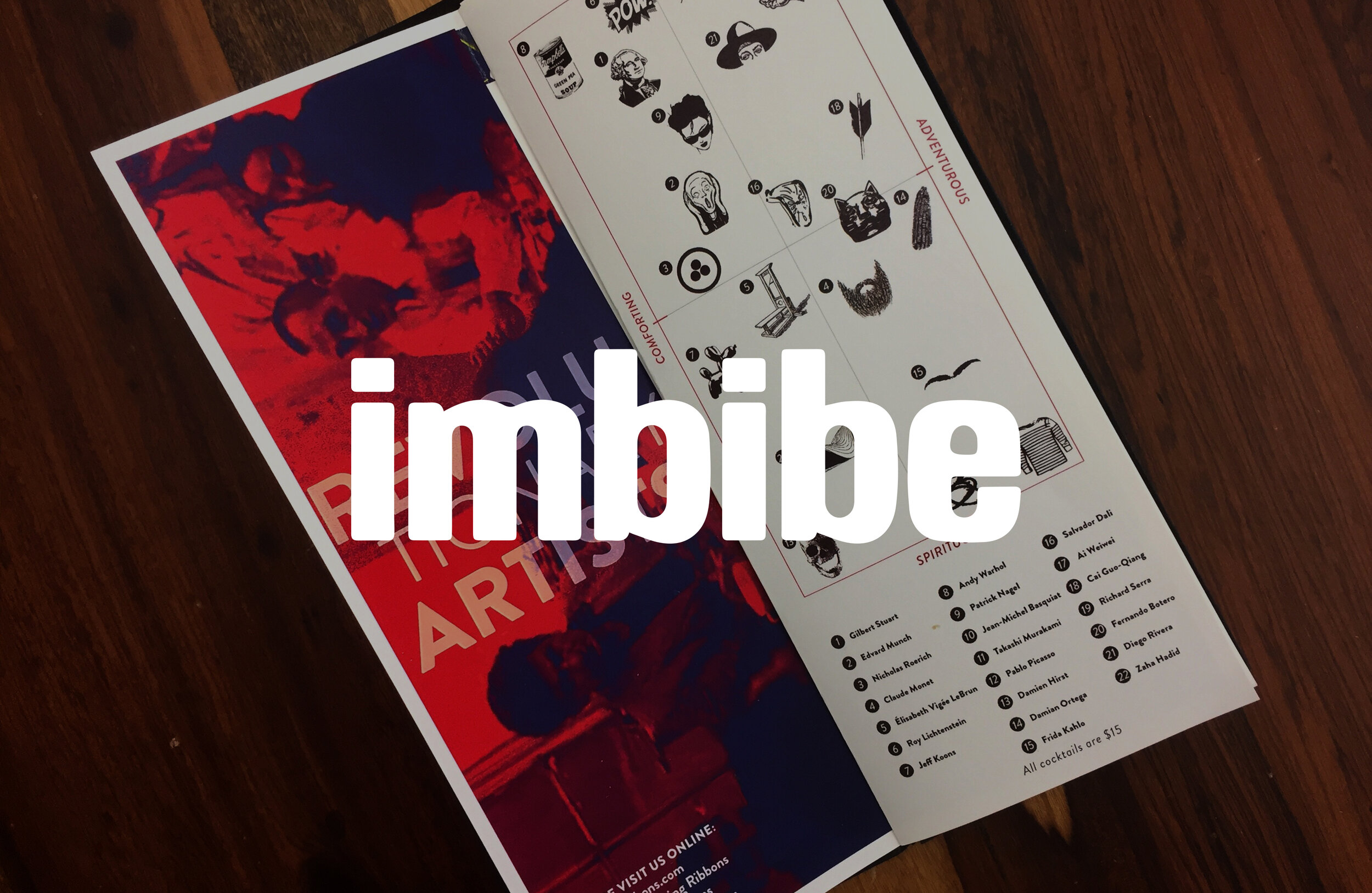 Imbibe: Pouring Ribbons