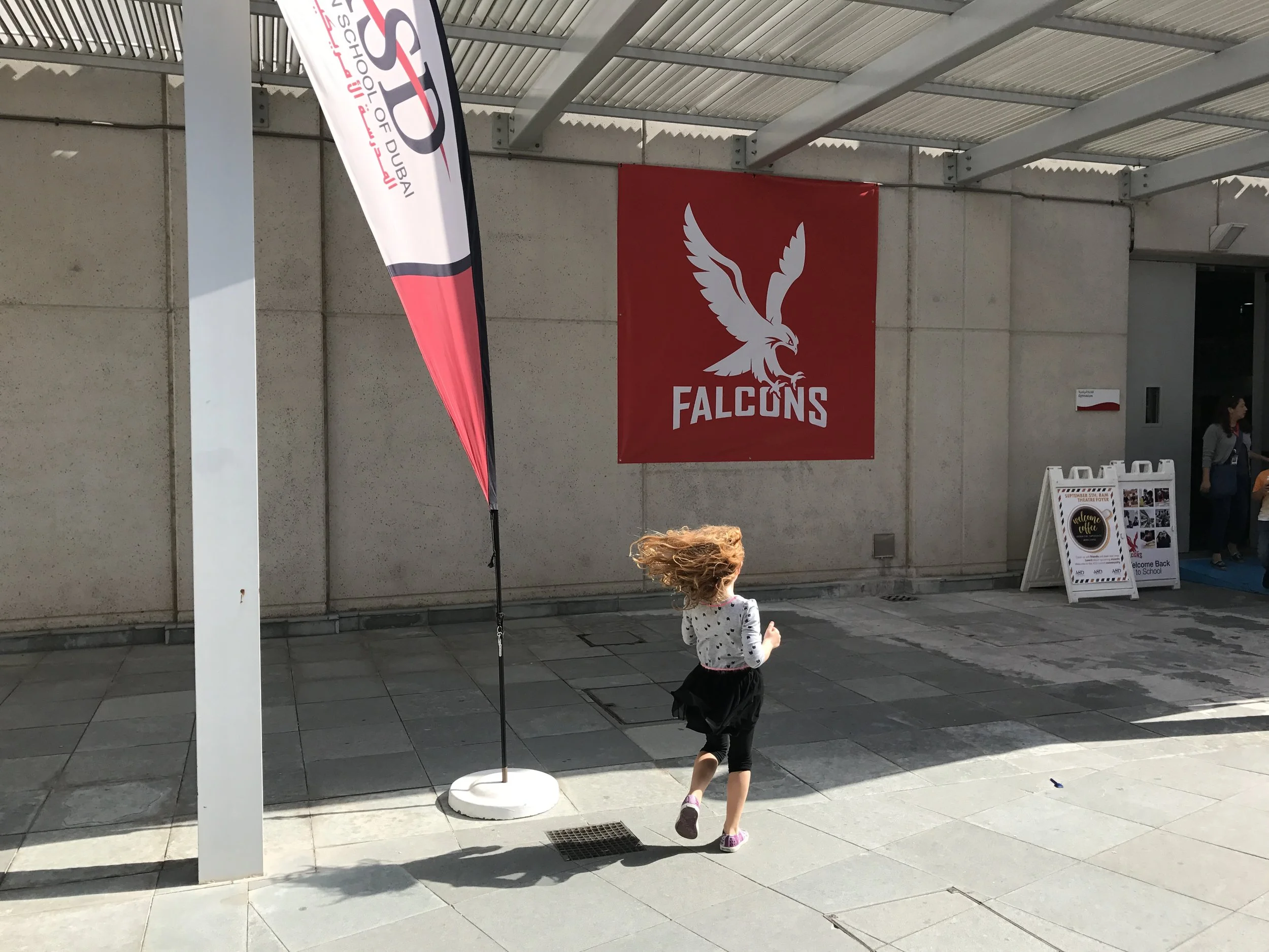  The American School of Dubai required a re-design of its "ASD Falcons" Athletics logos.&nbsp;The in-depth process involved balancing input from the school's administration, board of trustees, faculty, and students, and then navigating the crowded fi