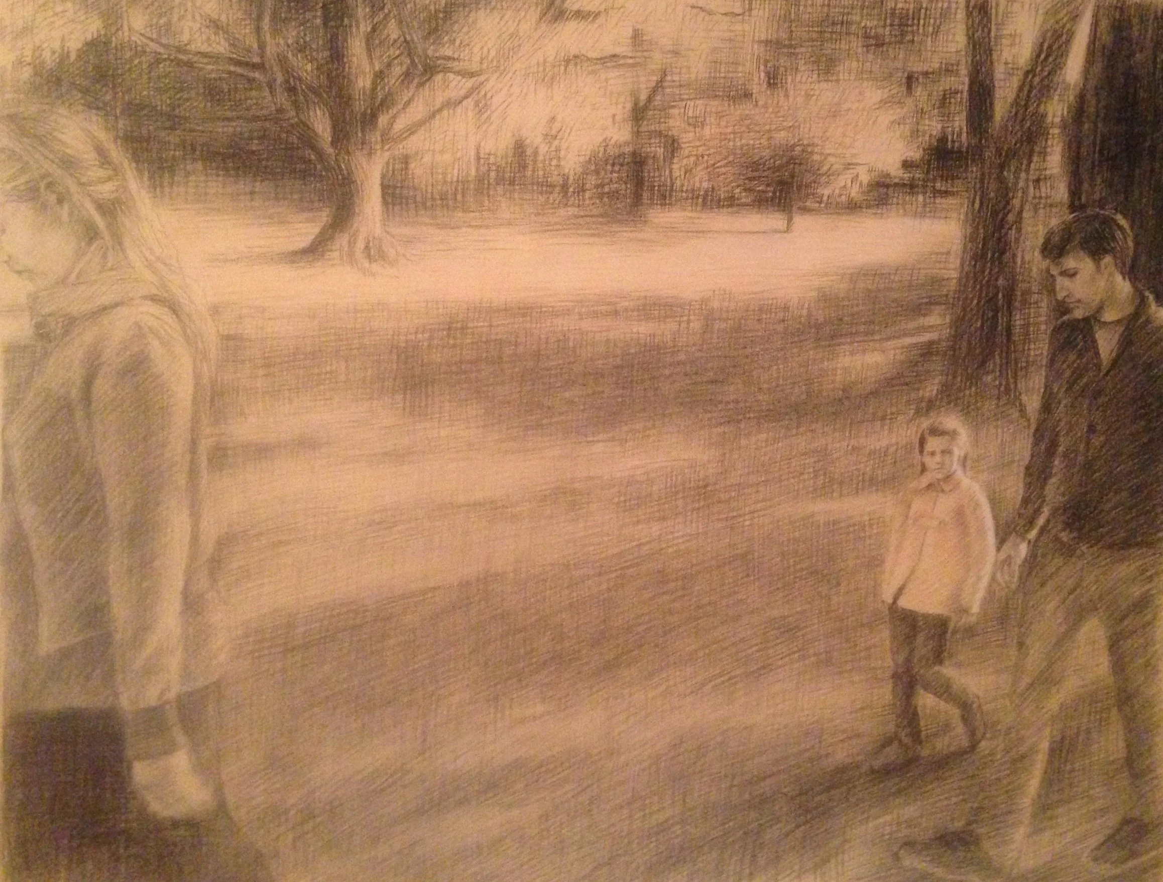 Charcoal on paper 2014