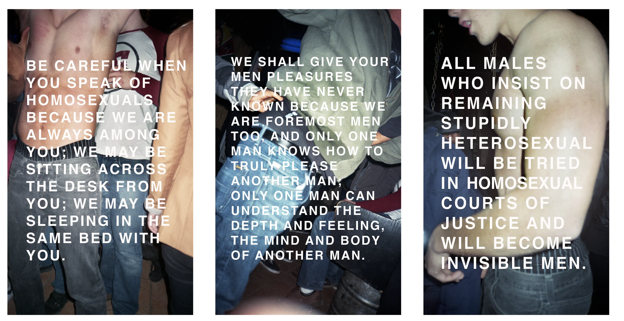 "Gay Revolutionary" by Michael Swift 1987, 2015