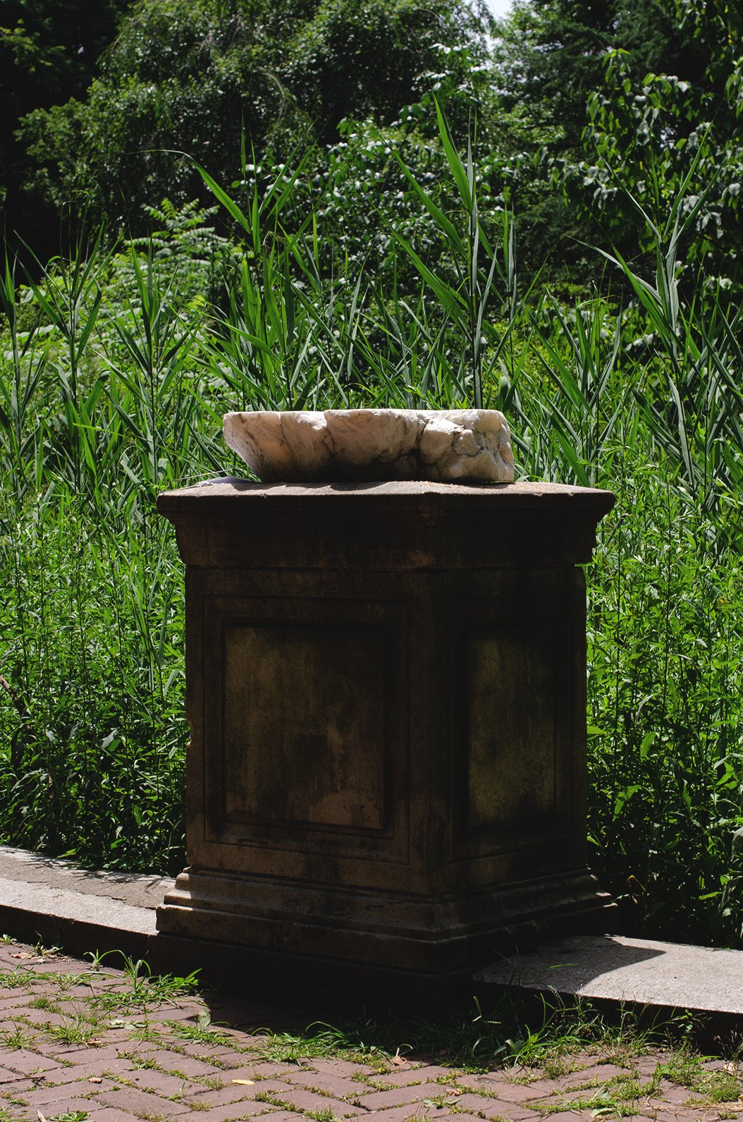 tear basin  ii , italian alabaster, 2022