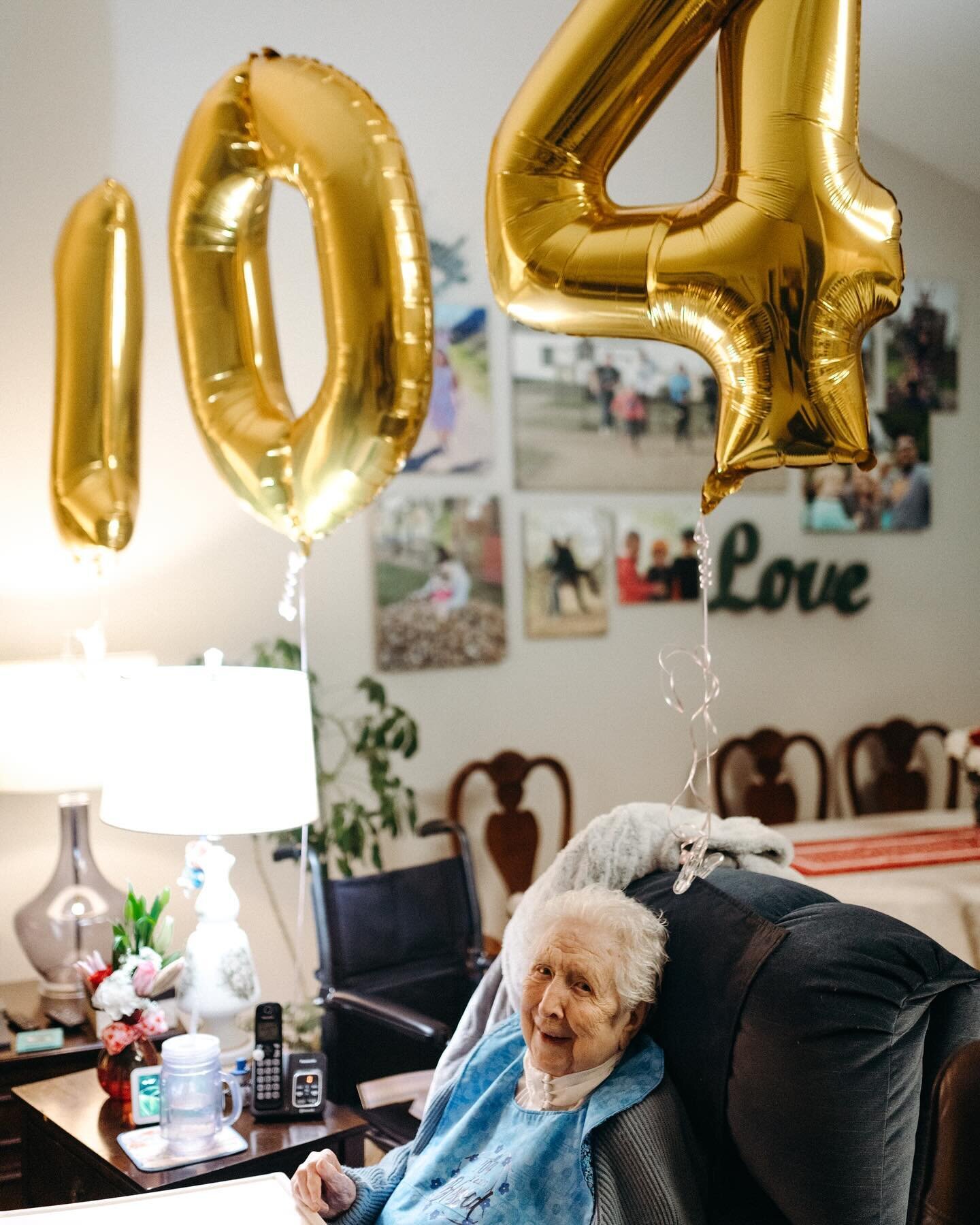 Great Grandma turns 104 today in Fairbanks! 

Feeling very lucky to bask in her radiant glory, experience family with family and soon to be family (@jacrock and Reid are getting married this summer), go to the bar that GG sang and danced in in the 40