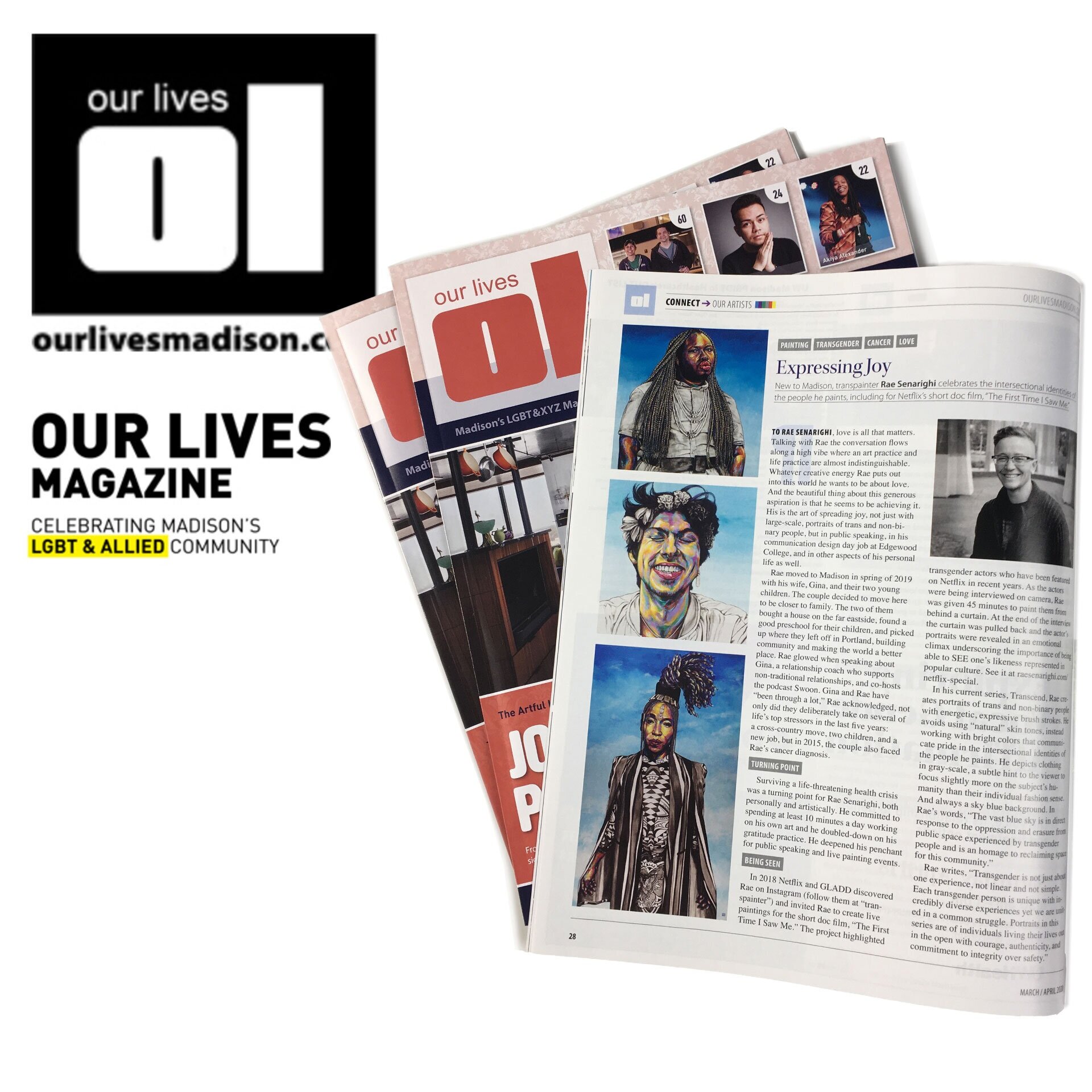 PRESS: Our Lives Magazine