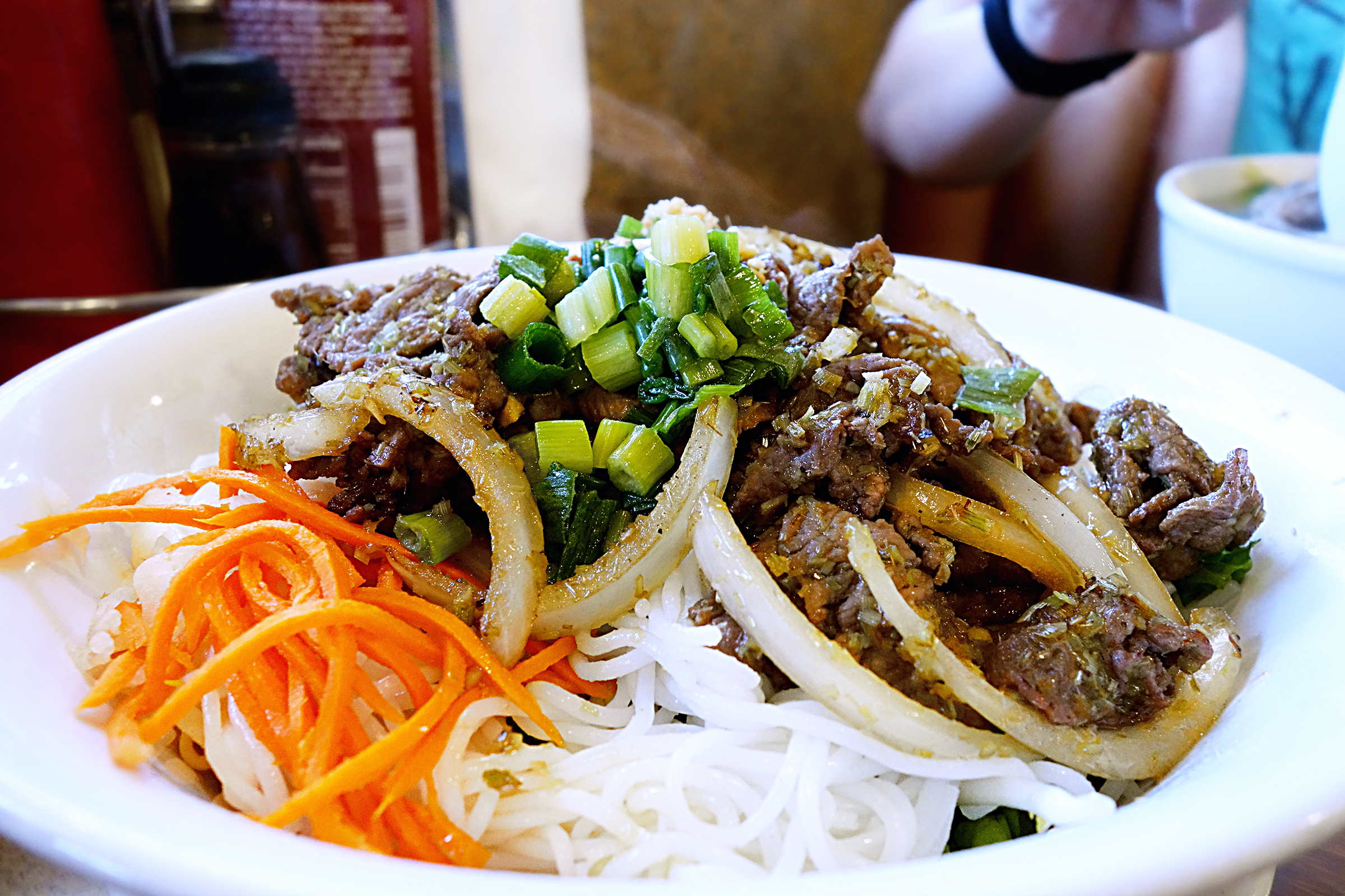 Lemongrass Beef soupless noodle