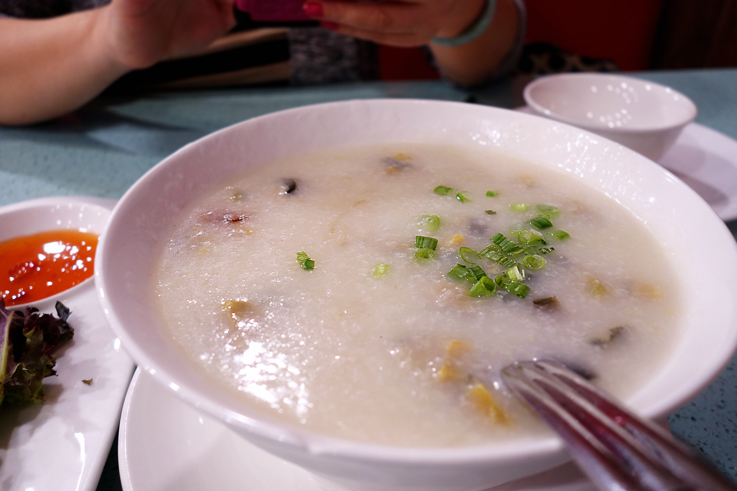 Preserved Egg with Salted Pork congee