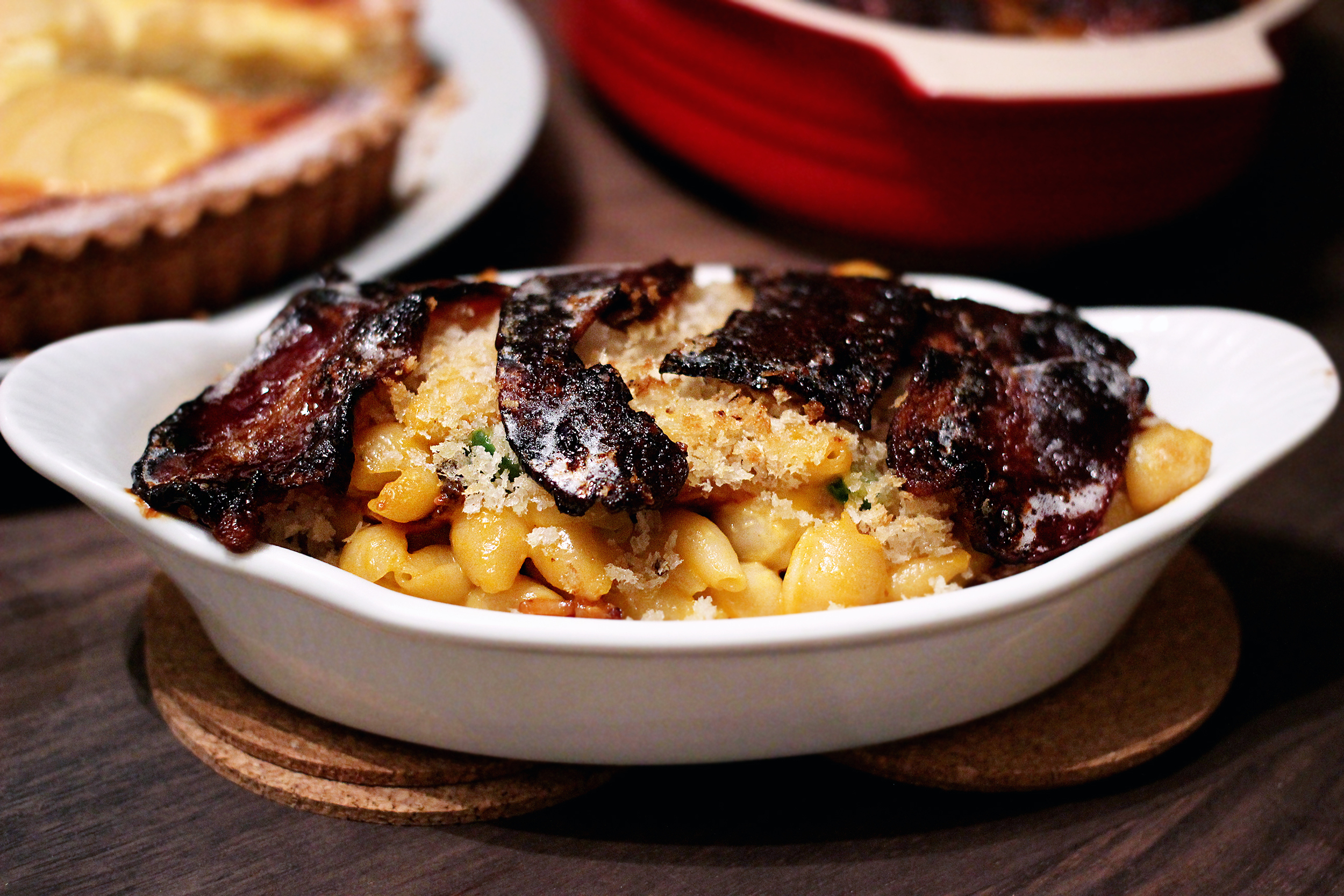 Velveeta Mac n Cheese-Jalapeno-Bacon-Mapled
