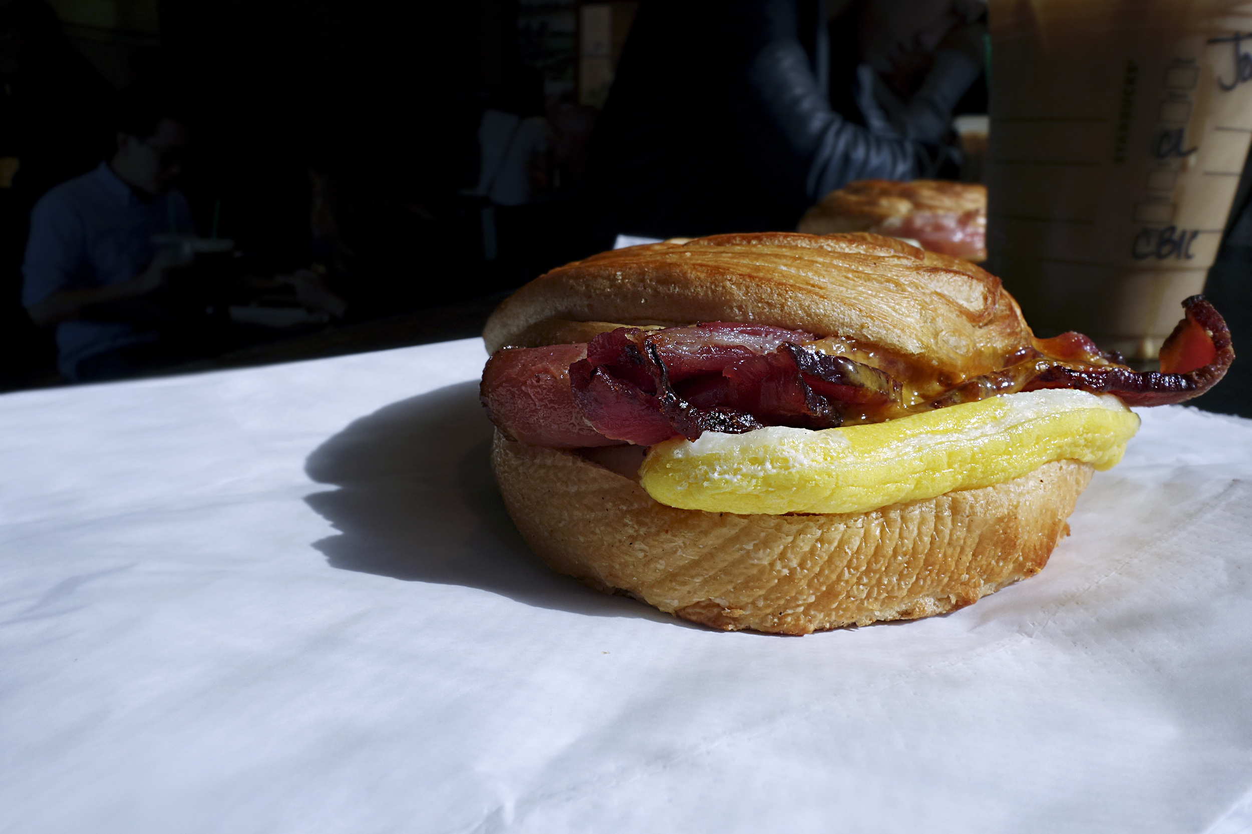 Double-Smoked Bacon, Cheddar & Egg Sandwich