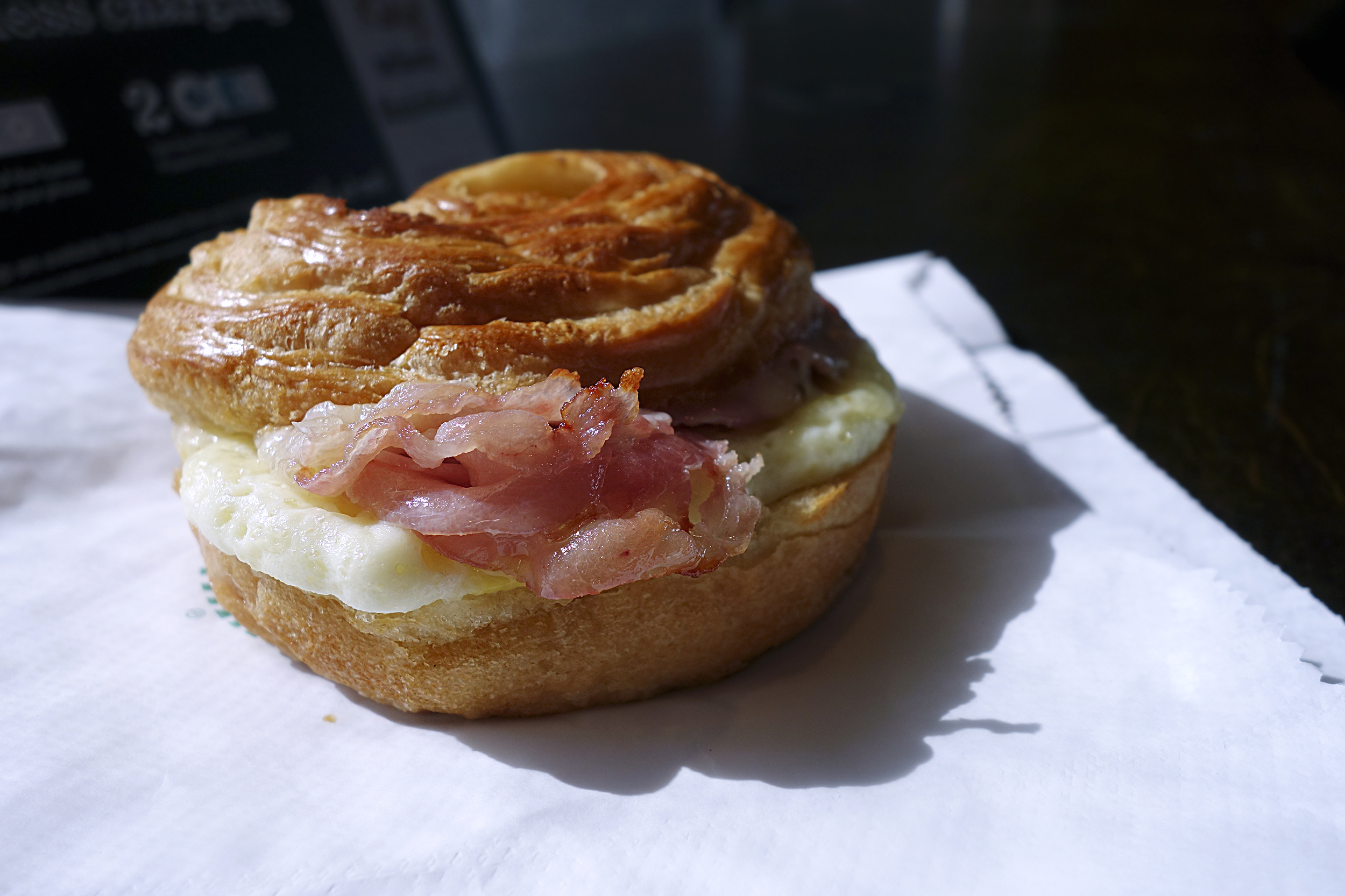Slow-Roasted Ham & Swiss Breakfast Sandwich