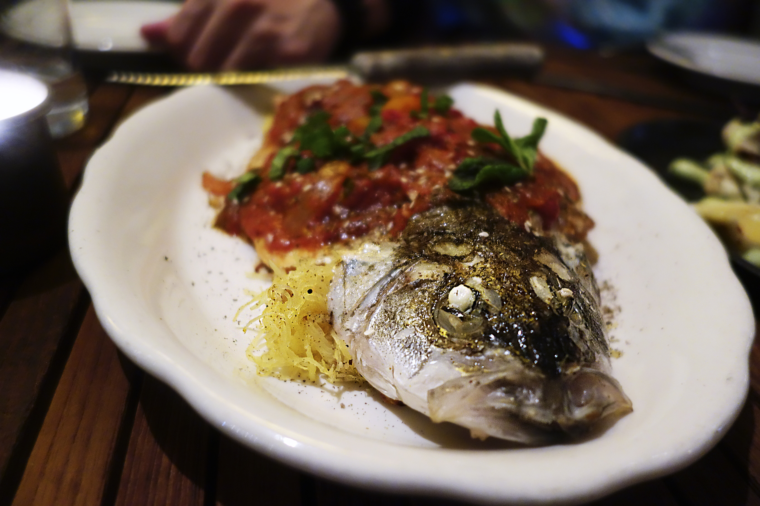 WHOLE ROASTED FISH