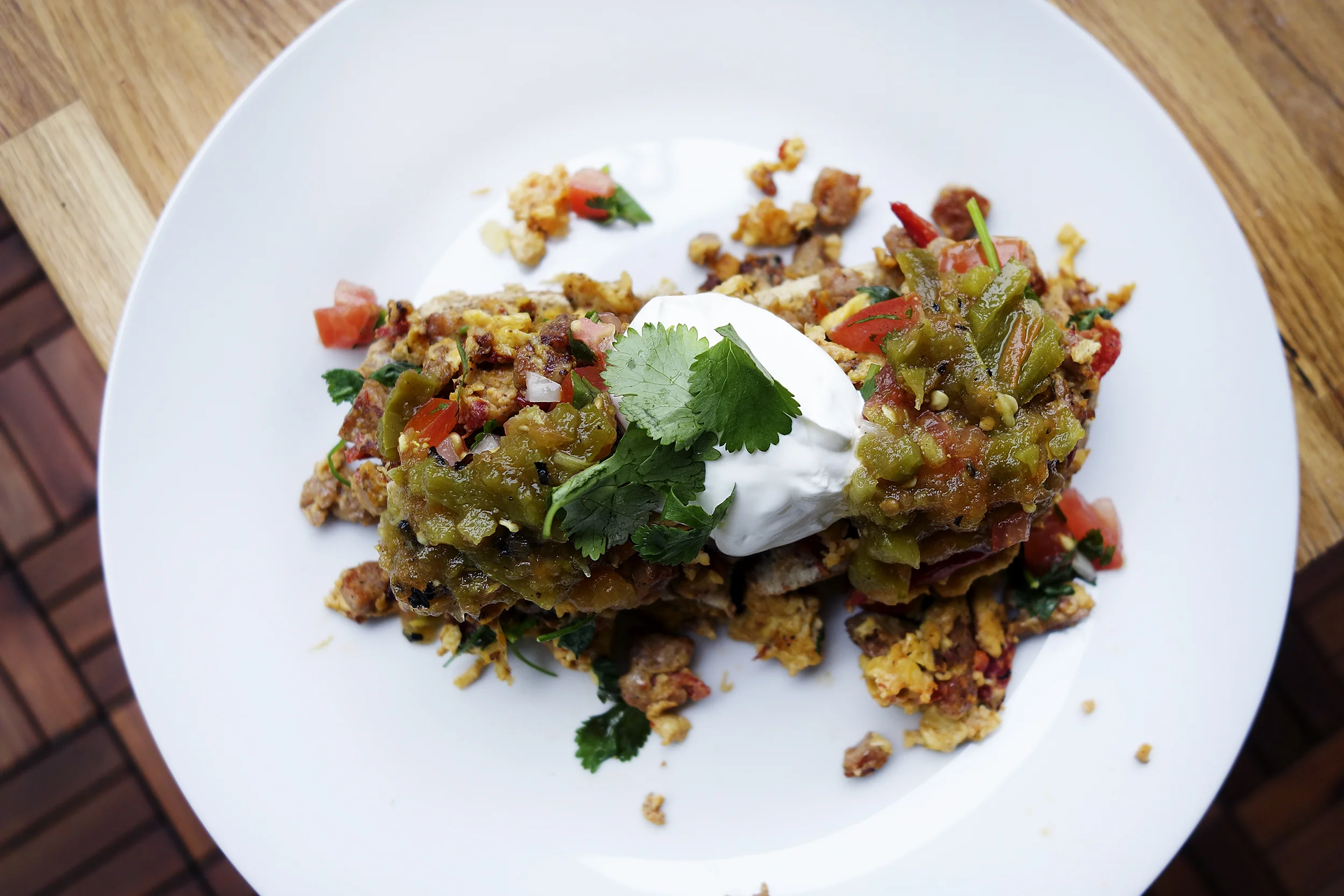 Italian Sausage Scramble