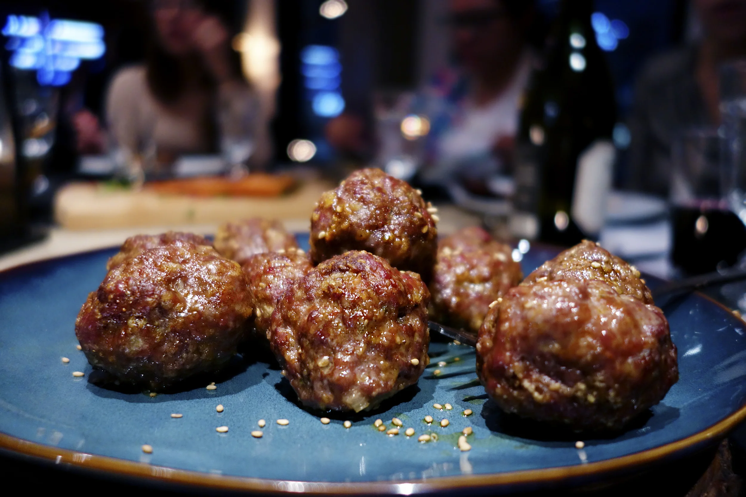 Lamb Meatballs aka Arnold Meatballs