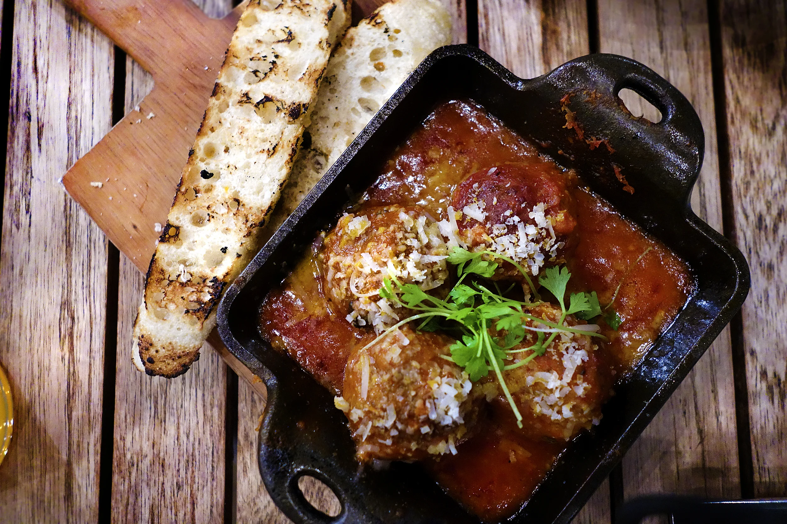 Hickory Smoked Spicy Pork Meatballs