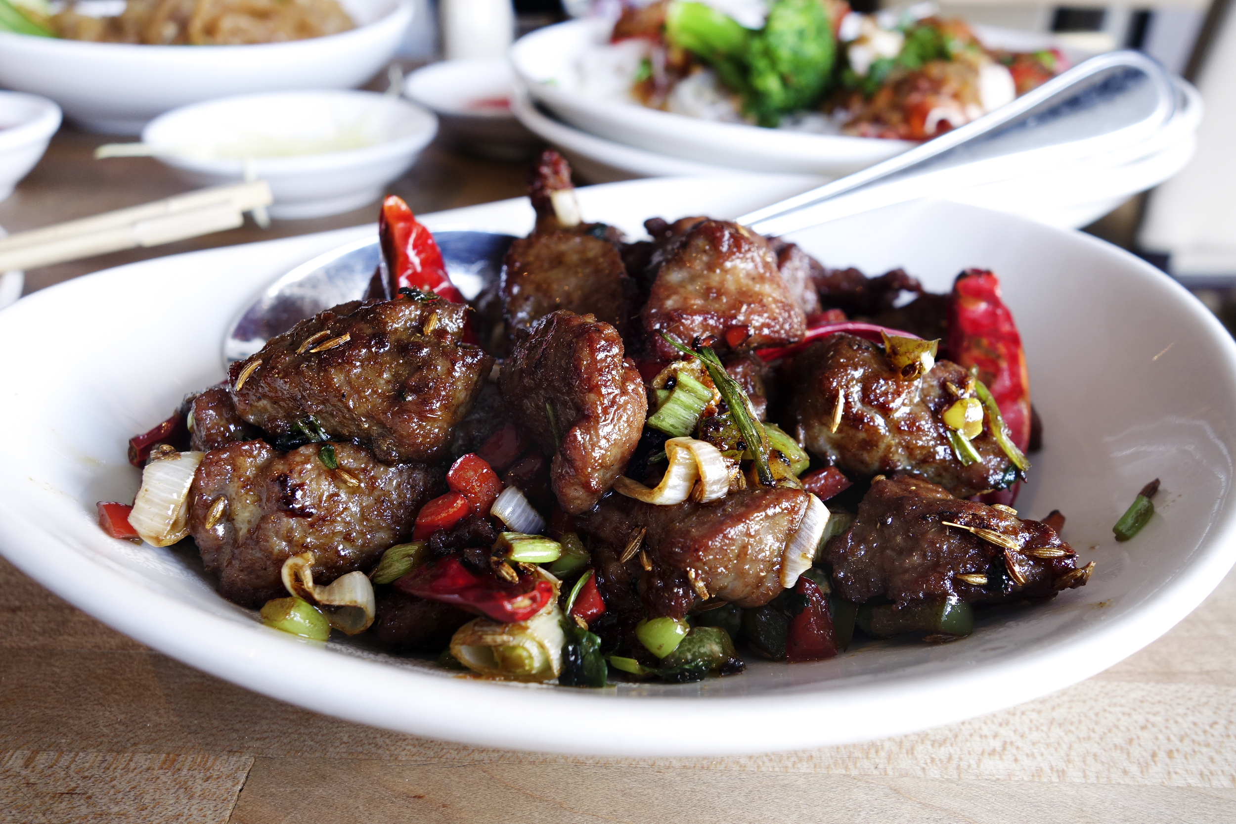 Hunan Style Lamb Tenderloin