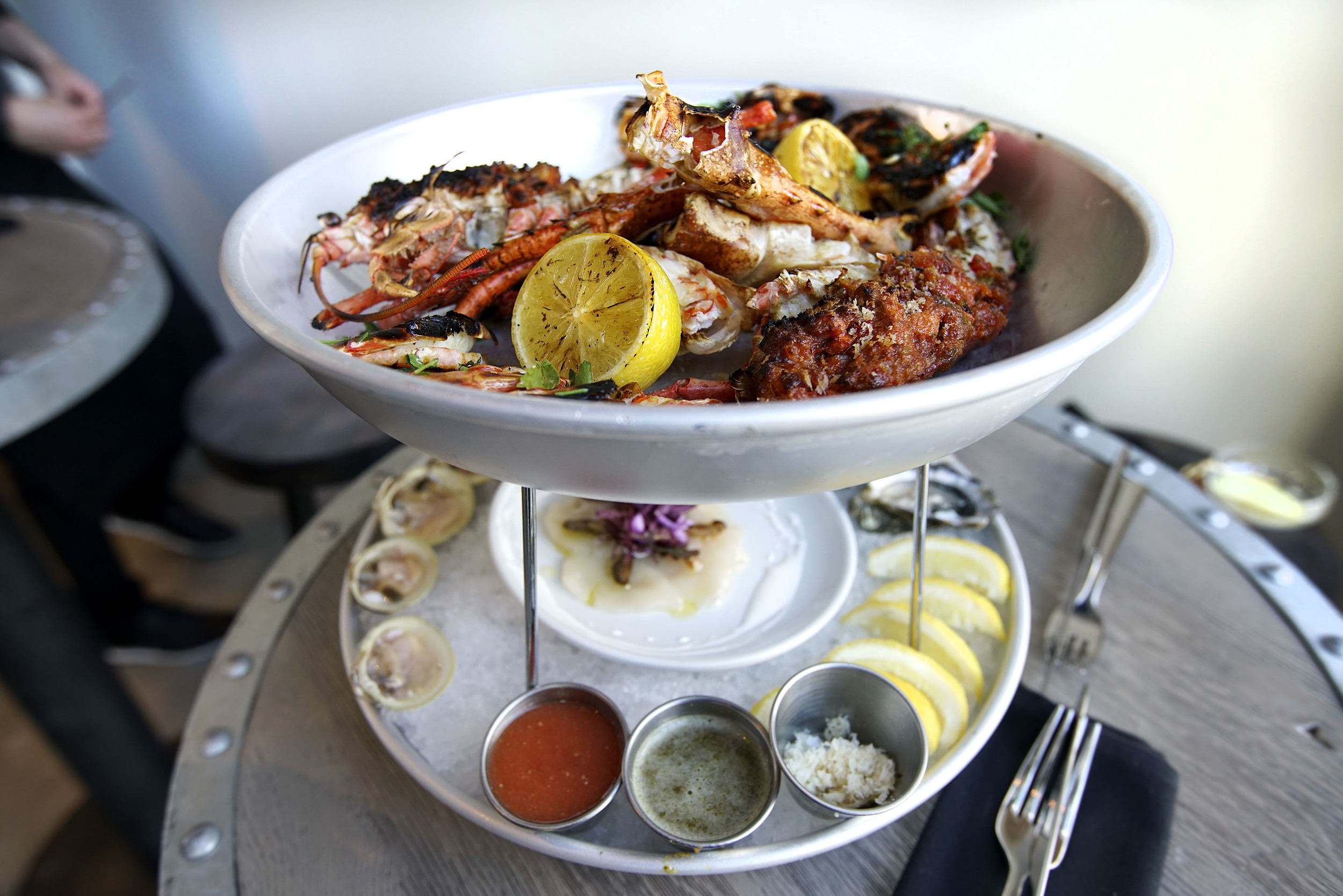 Hot & Cold Seafood Tower
