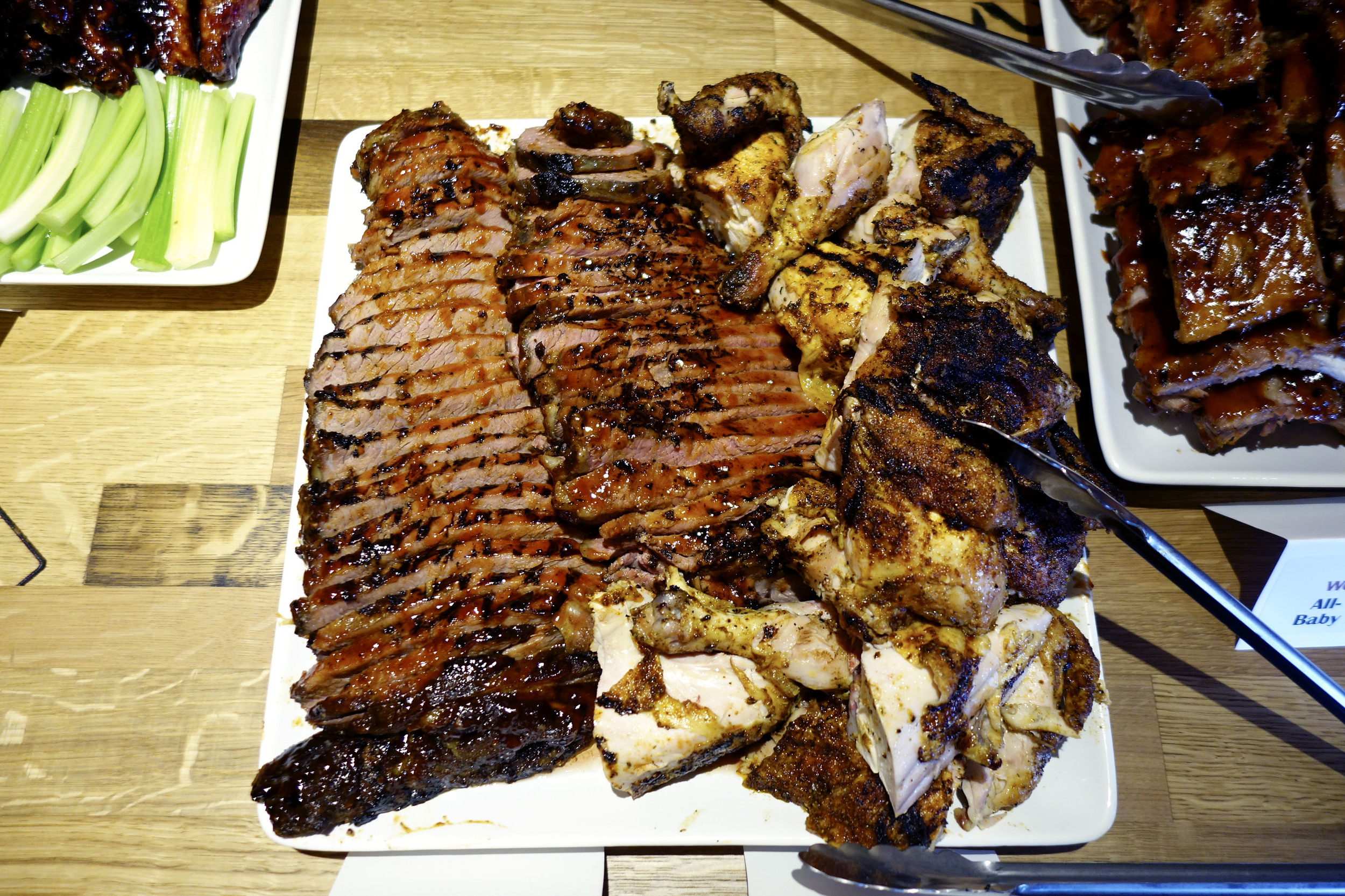 Wood Ranch Tri Tip and Fire Roasted Chicken.