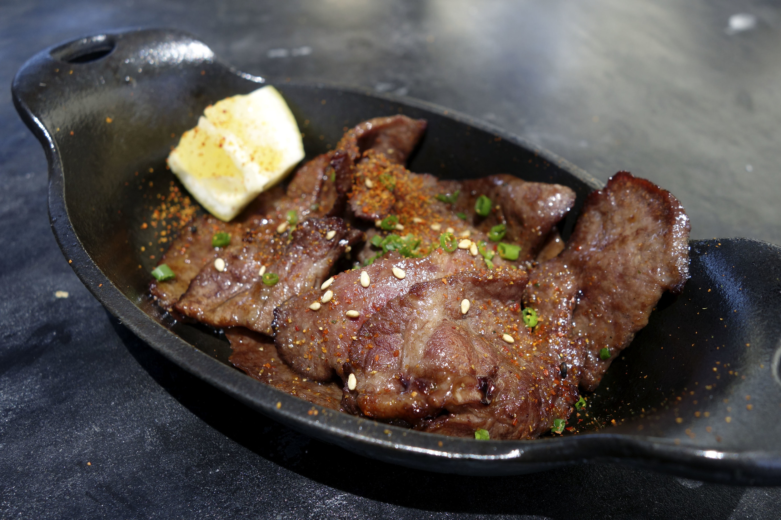 Grilled Beef Tongue
