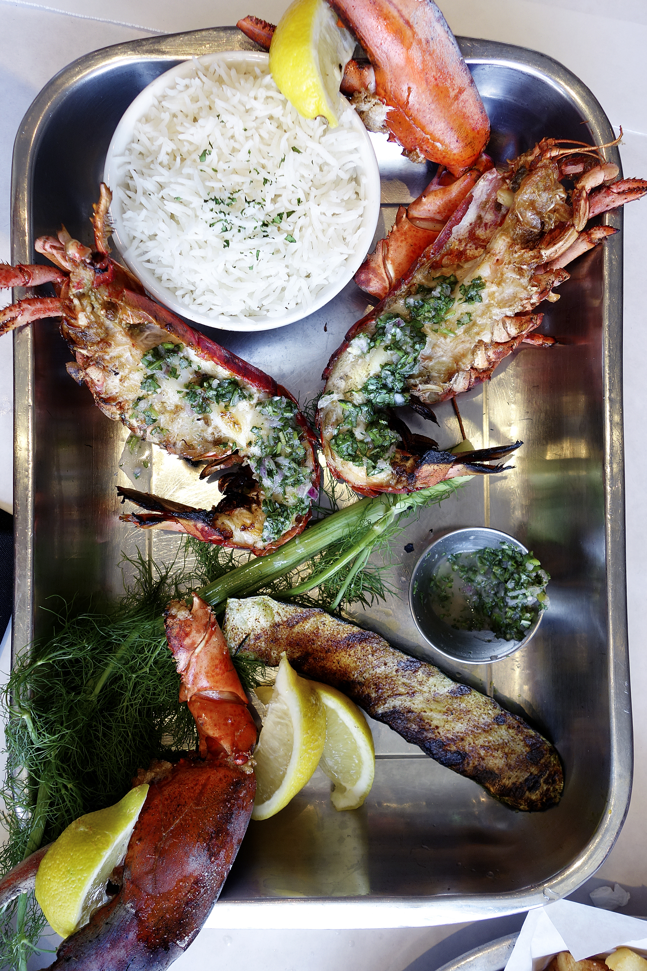 Grilled Lobster