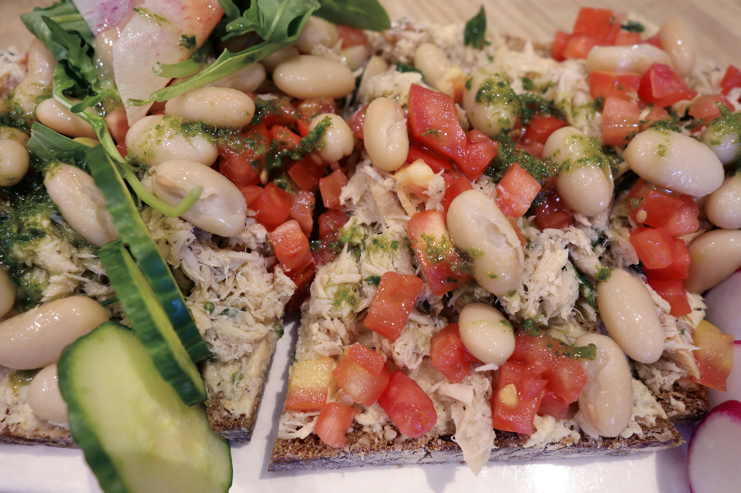 Rustic Tuna Tartine