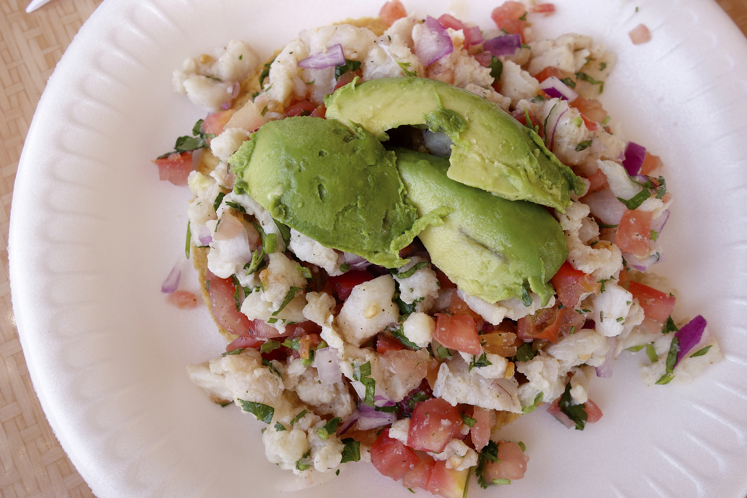 Fish Tostada
