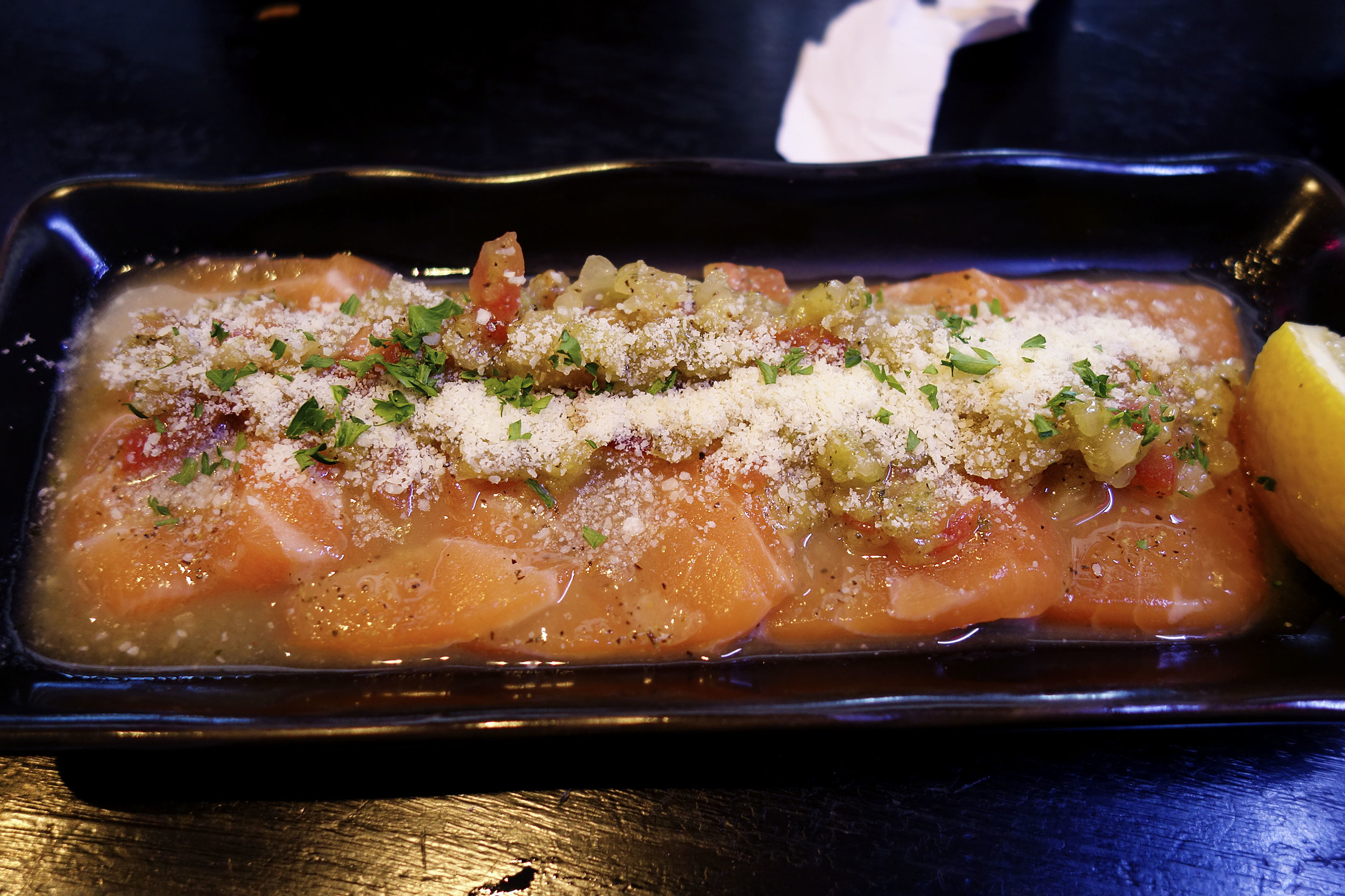 Salmon Carpaccio