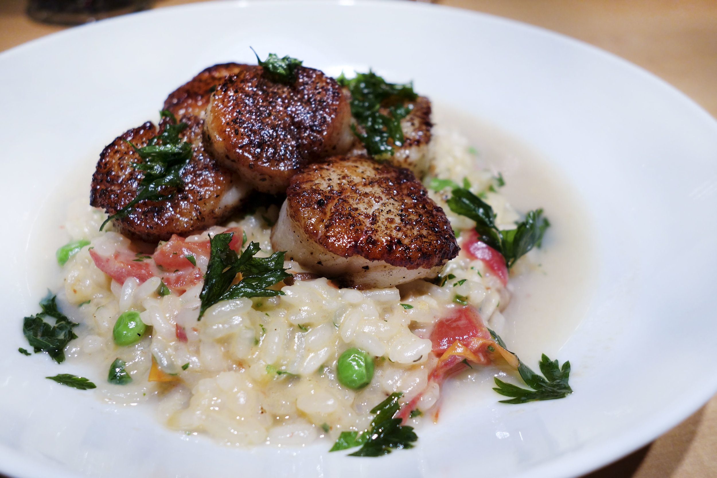 Scallop Risotto