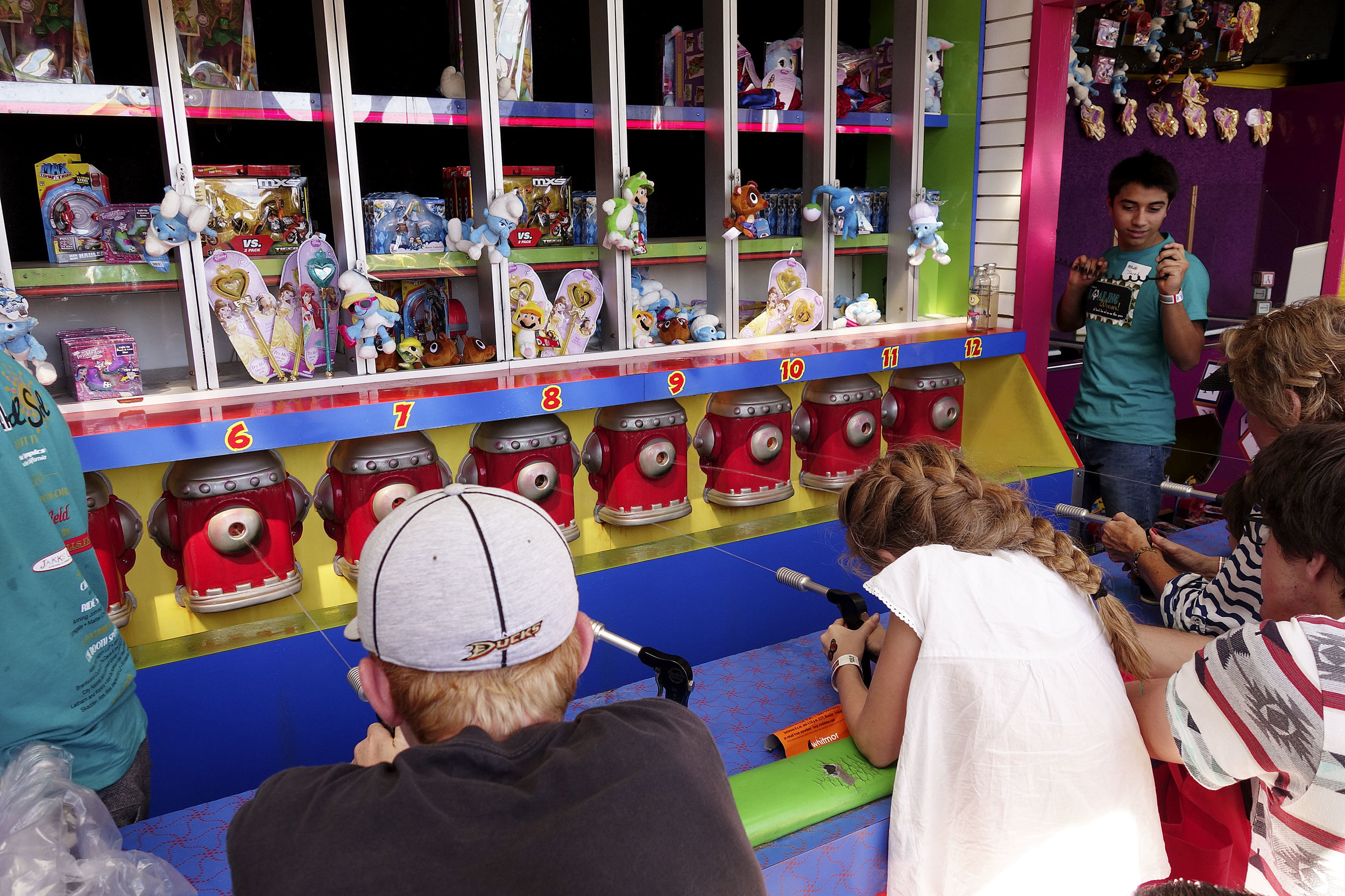 Children are super competitive.