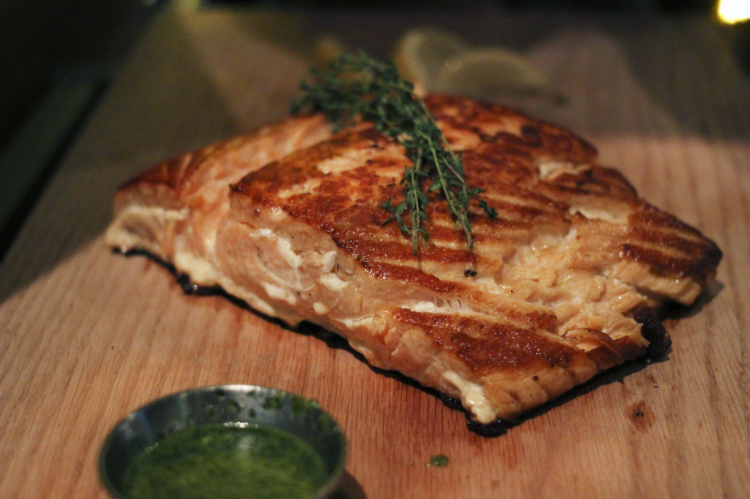 Hickory Smoked Salmon