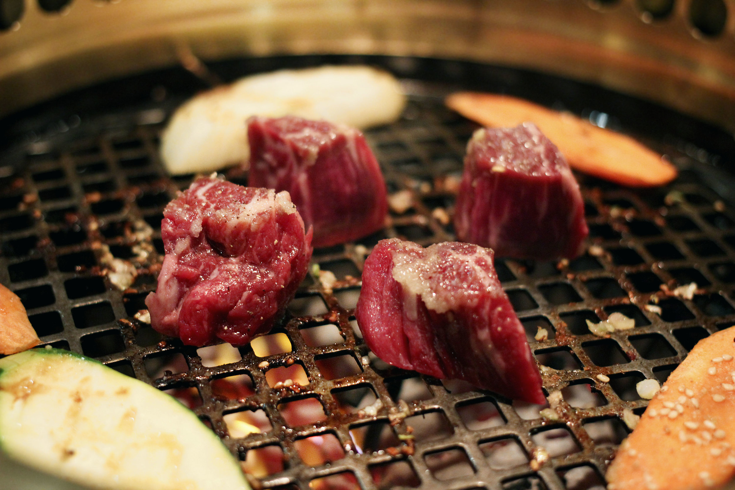 Kobe beef meets grill.
