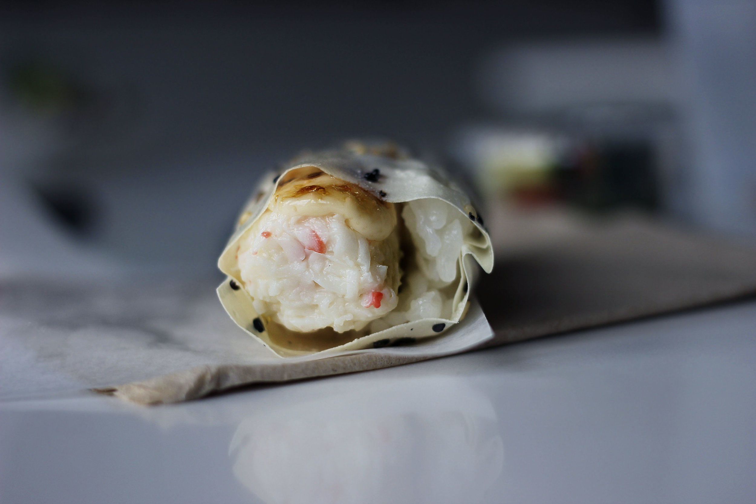 faux crab handroll
