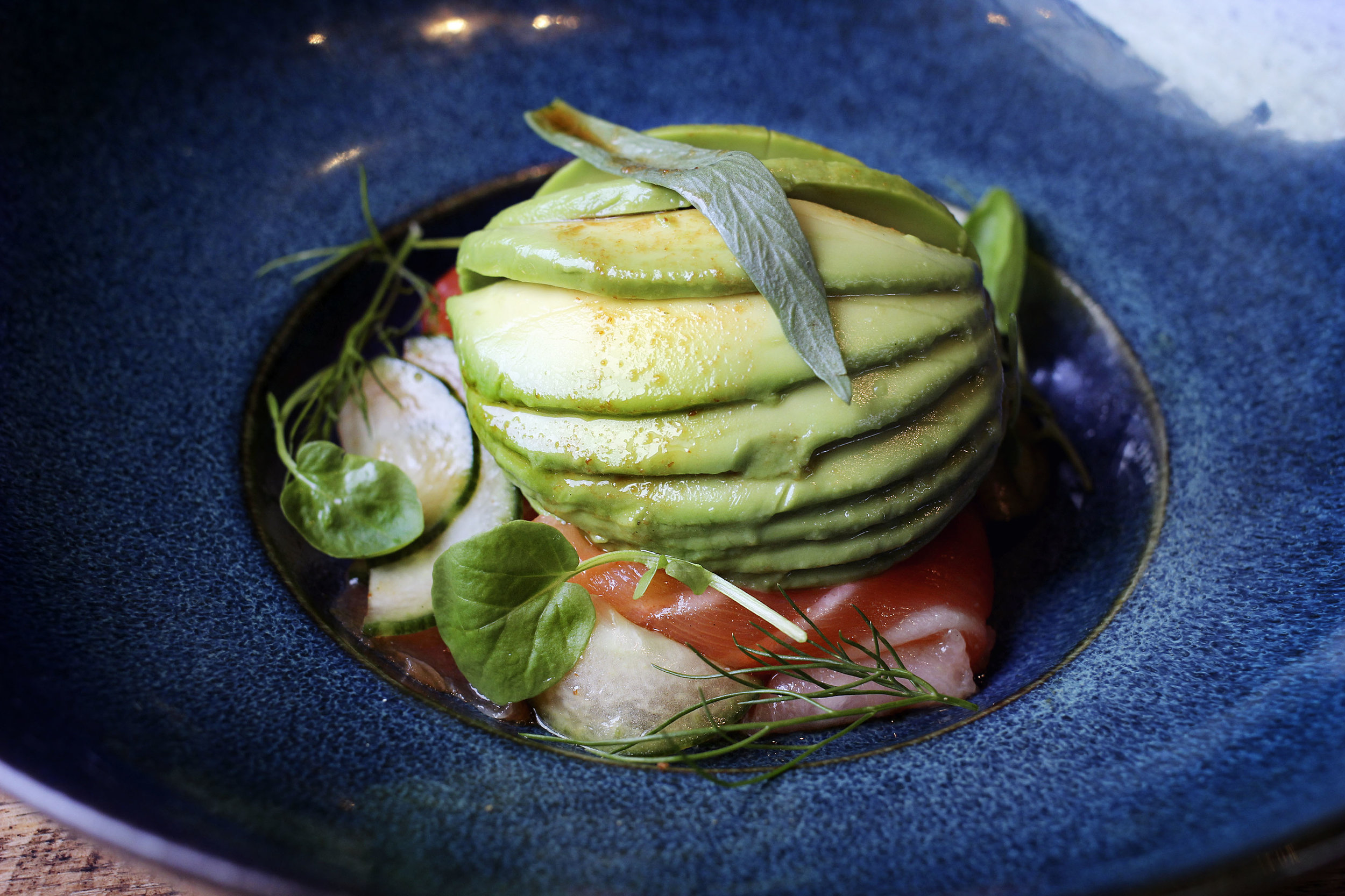 Steelhead Gravlax | Cucumber | Tarragon