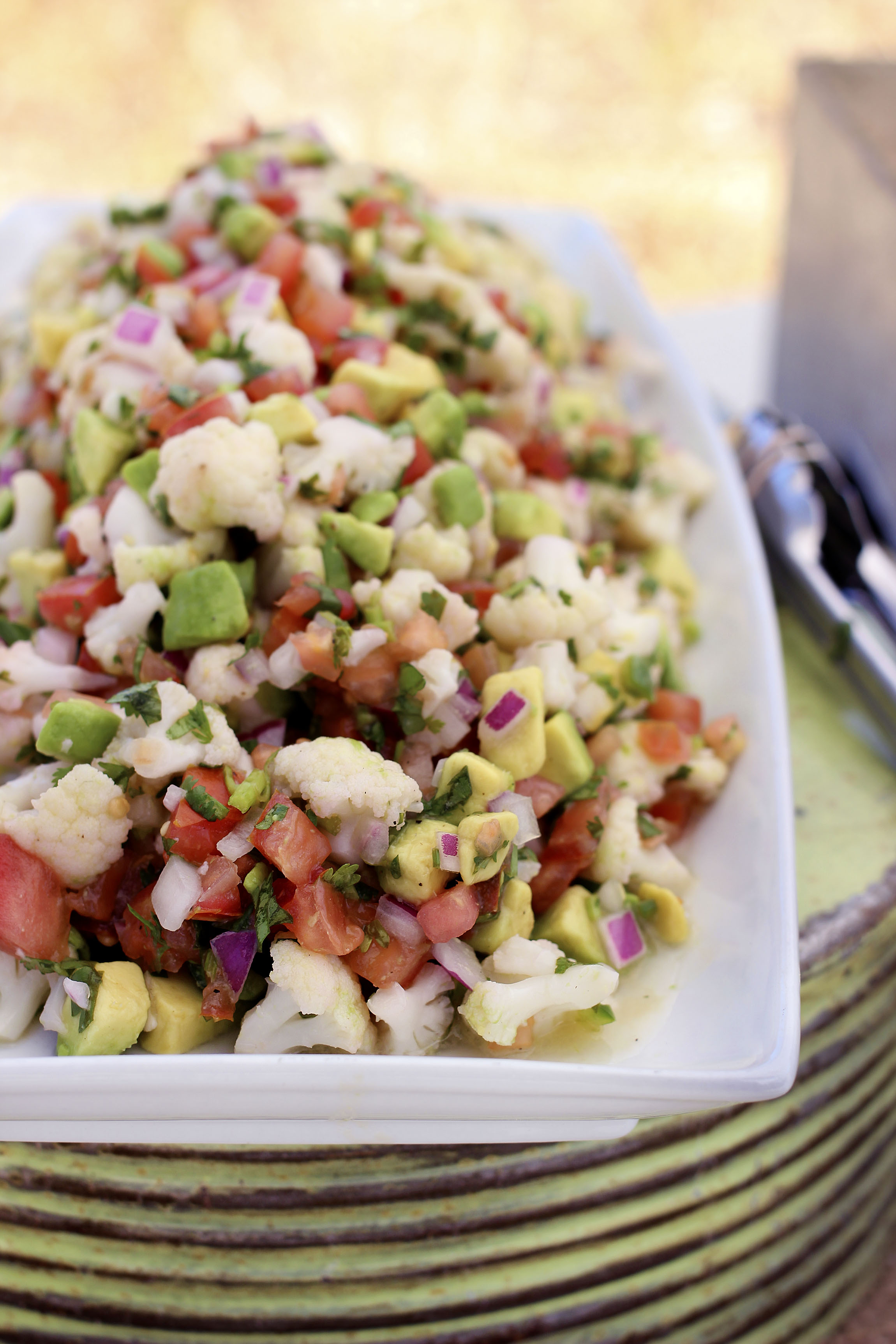 Vegan Cauliflower Ceviche