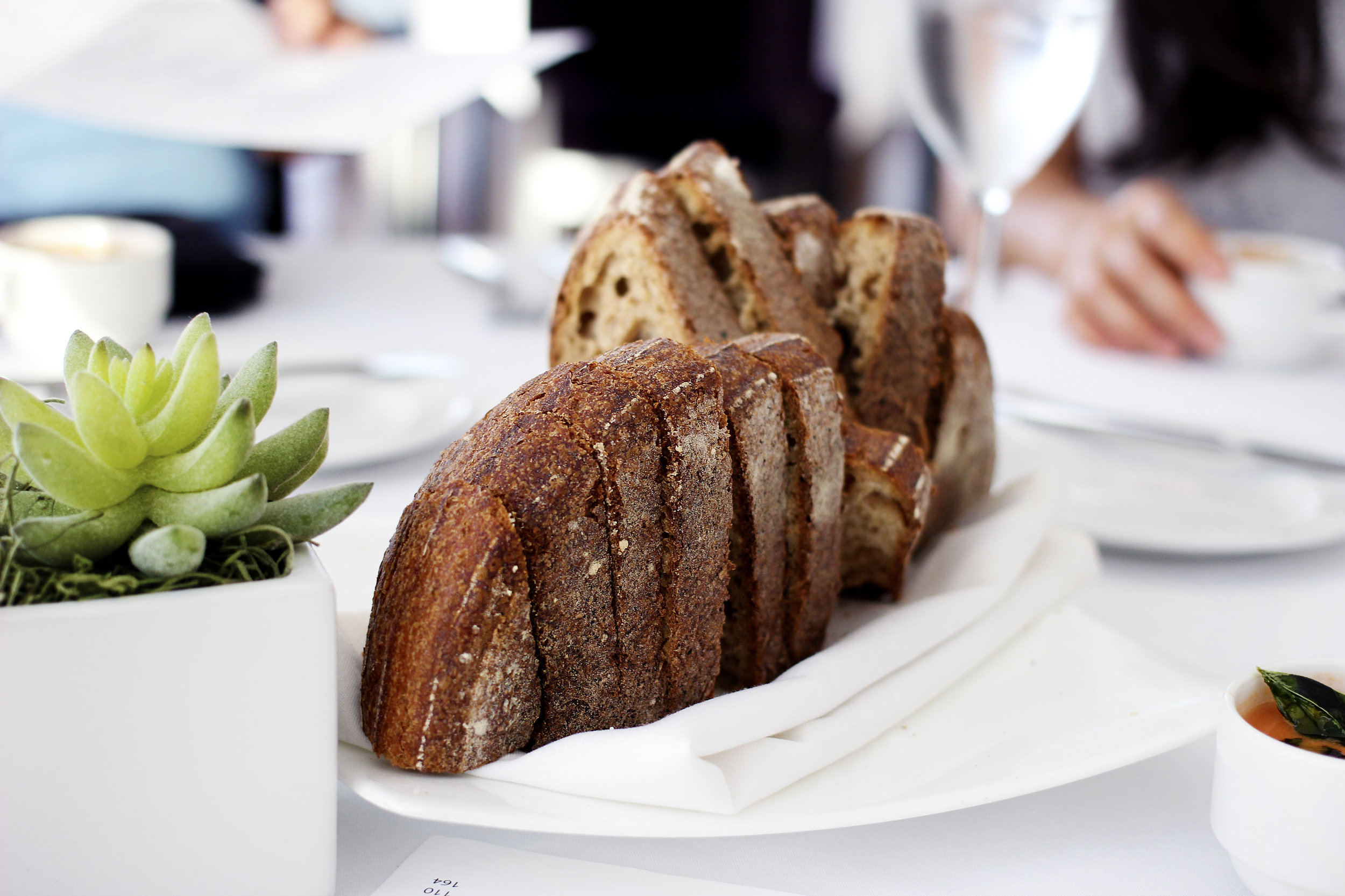 I think I had 3 slices of bread. Incredible with the soft butter served alongside.