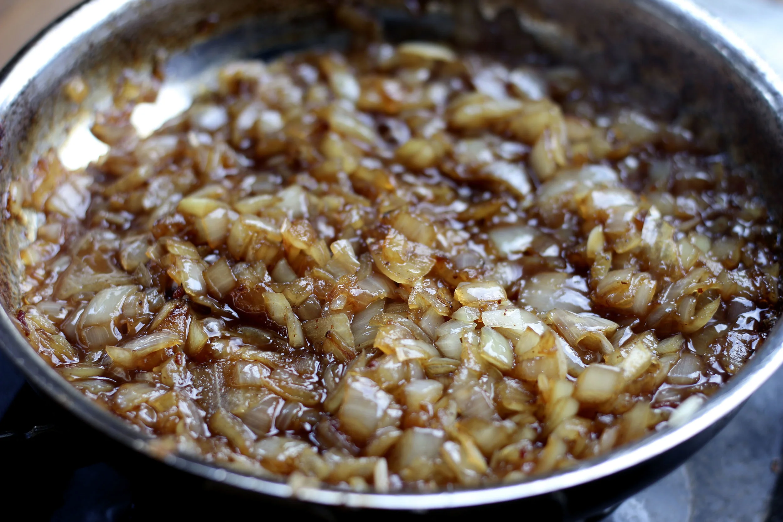 Stir occasionally with love and care.
