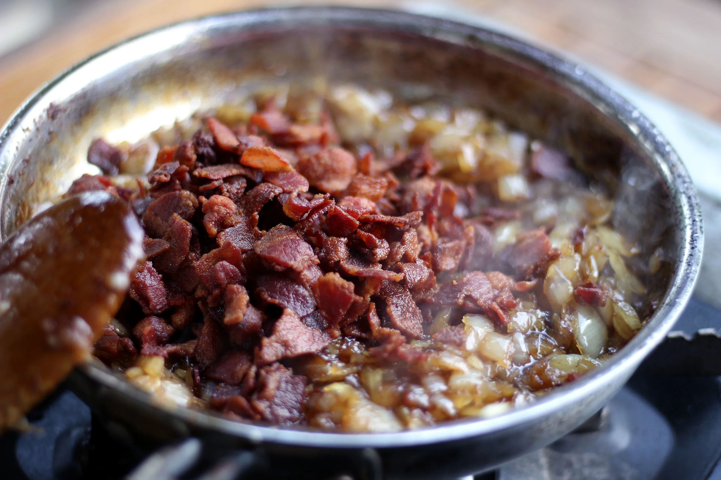 3rd drop. Bacon. IN.
